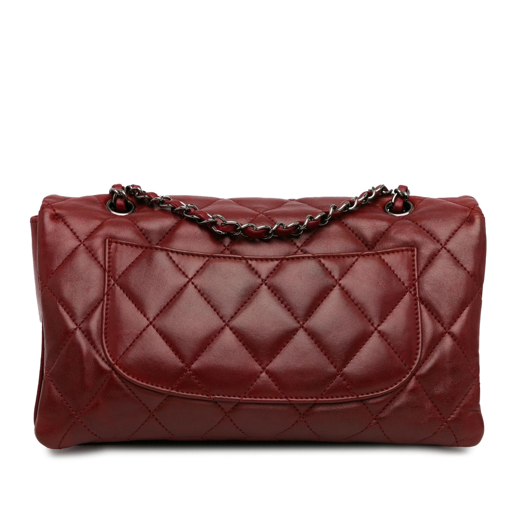 Chanel Quilted Lambskin 3 Accordion Flap SHG-1Ej2fV Handbag