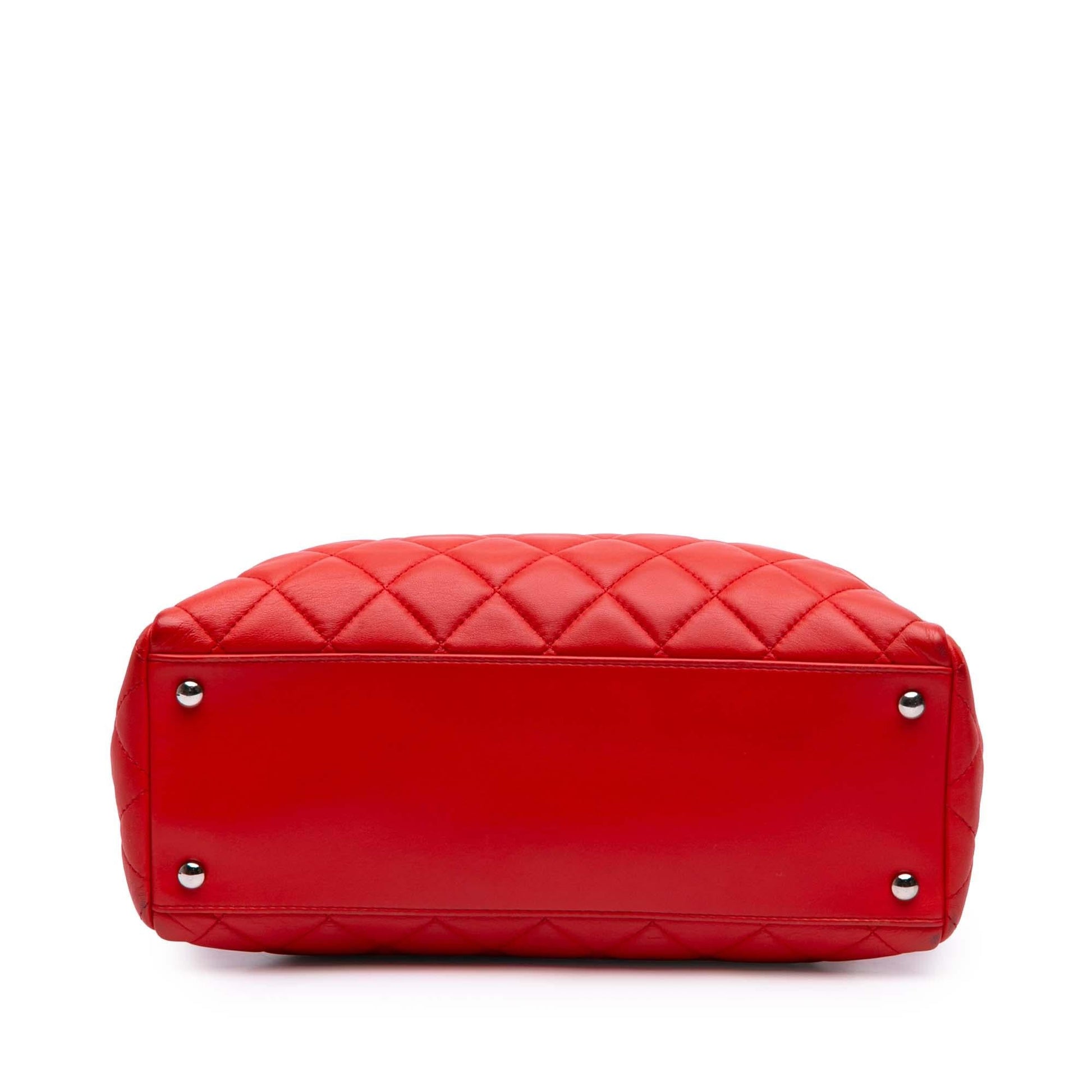 Chanel Quilted Lambskin 7 Tote Bag
