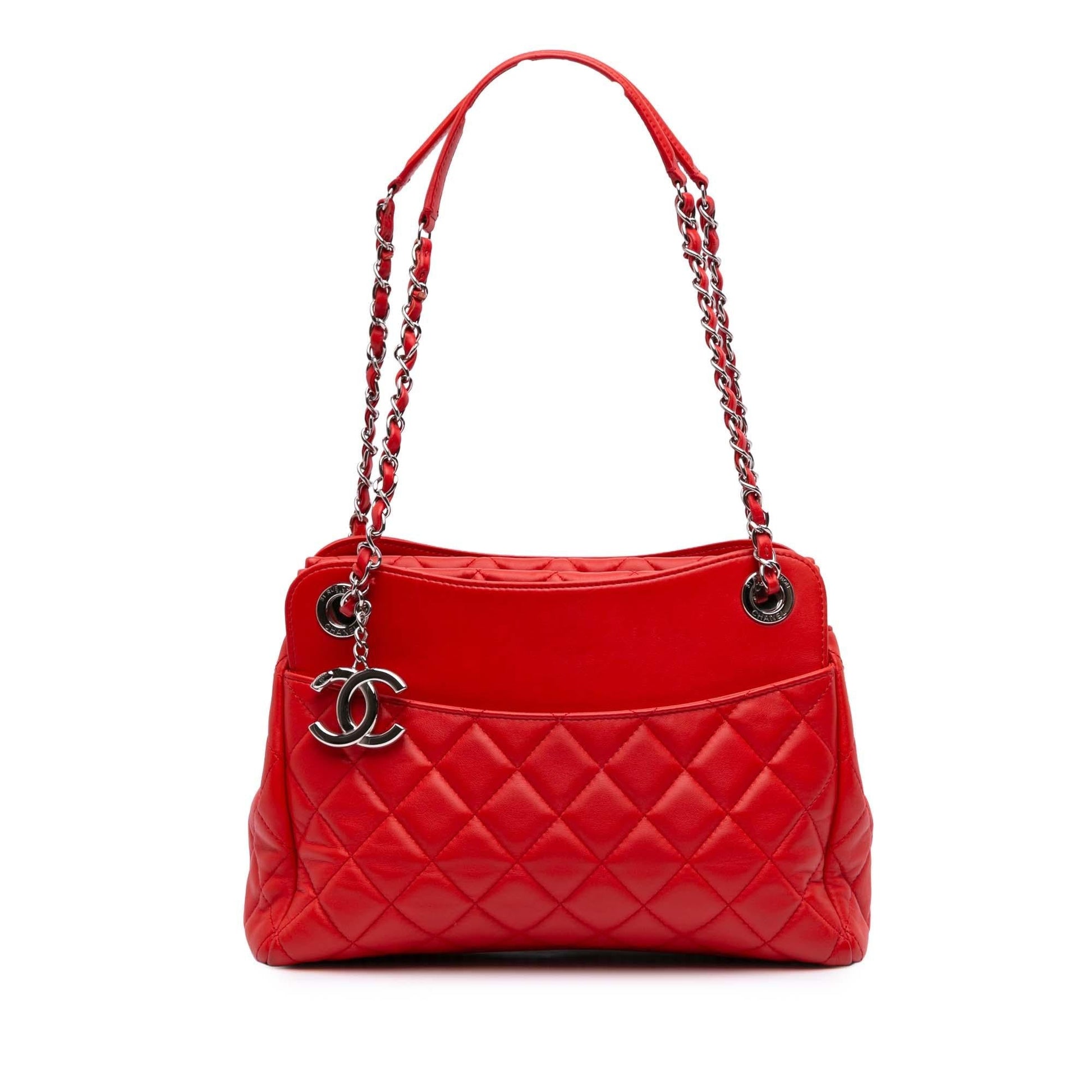 Chanel Quilted Lambskin 7 Tote Bag
