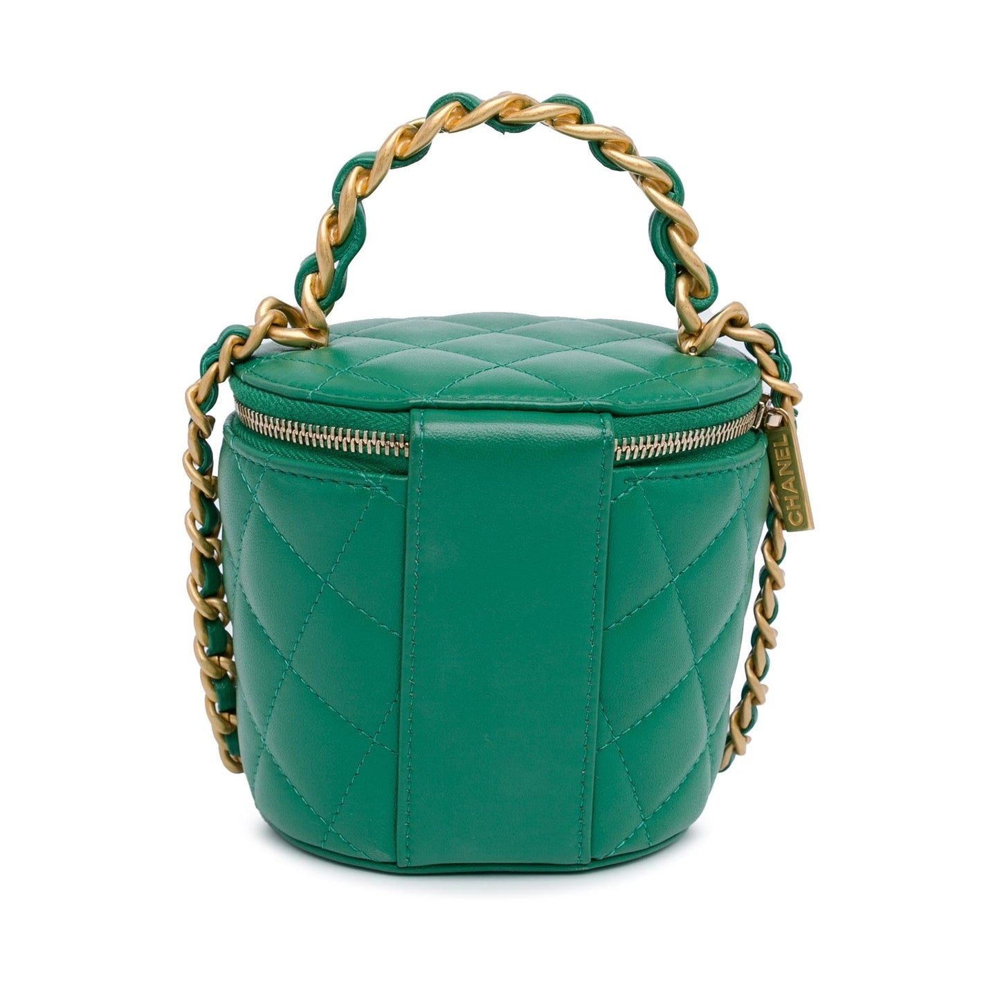 Chanel Quilted Lambskin Afternoon Tea Vanity SHG-L7I6zs Handbag