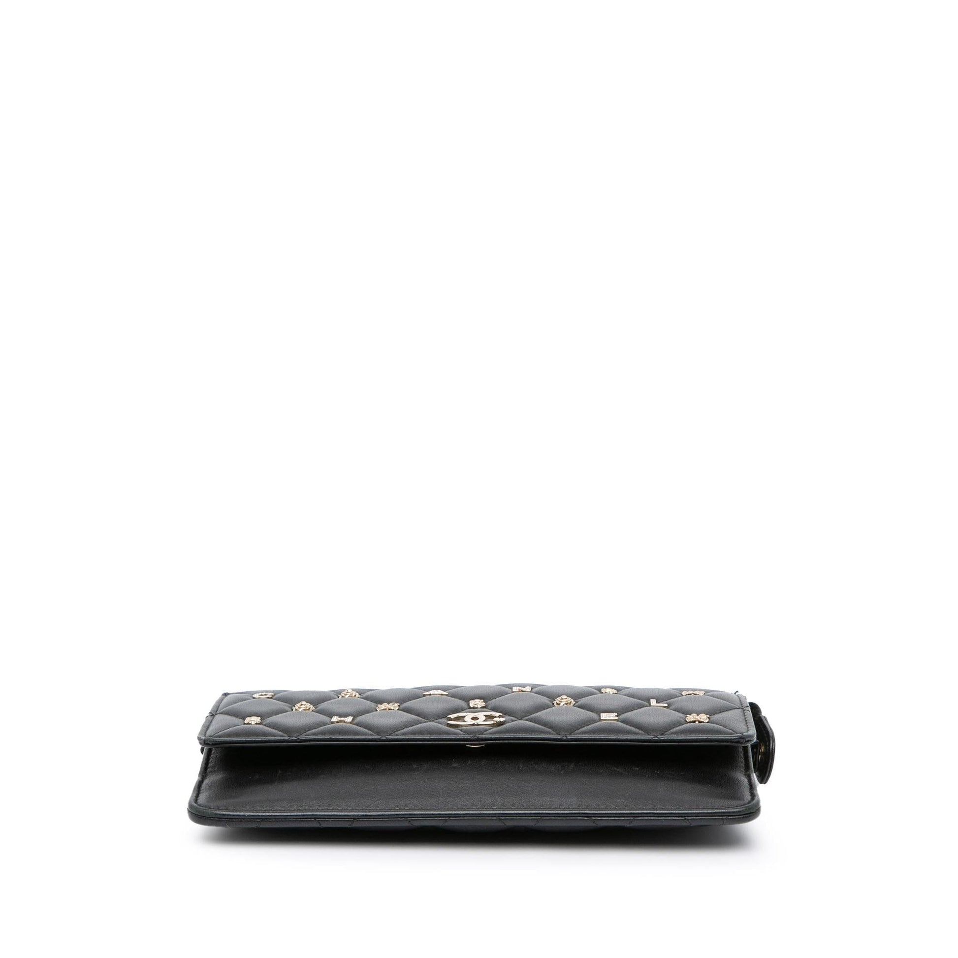 Chanel Quilted Lambskin All About On Clutch Bag Chain 1