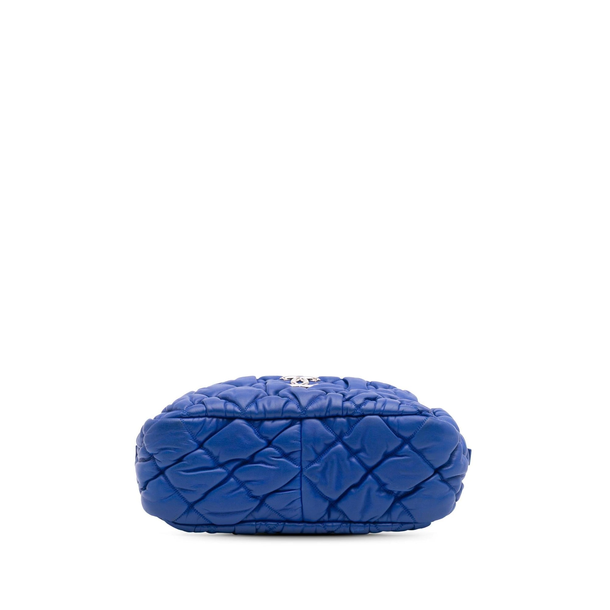 Chanel Quilted Lambskin Bubble Quilt Camera Shoulder Bag Bag 1