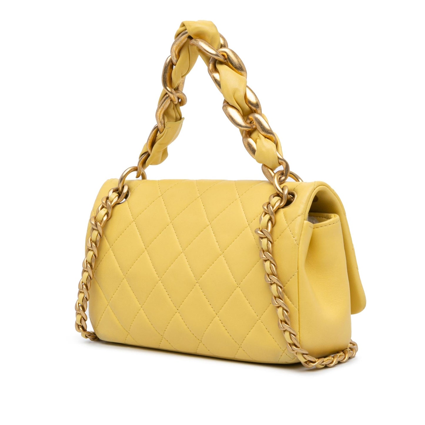 Chanel Quilted Lambskin Is More Flap Handbag