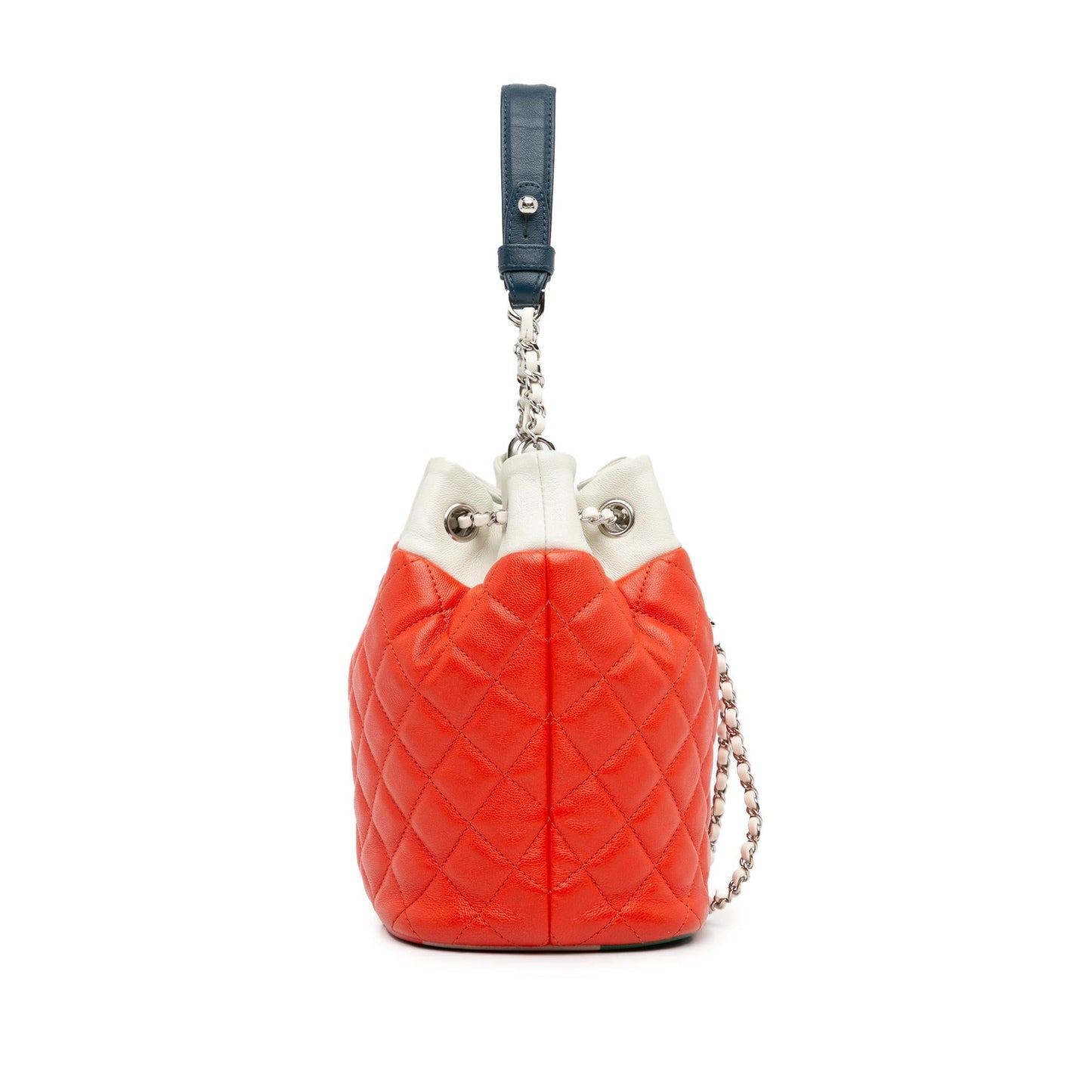 Chanel Quilted Lambskin Cuba Drawstring Bucket SHG-s3AsNP Jewelry