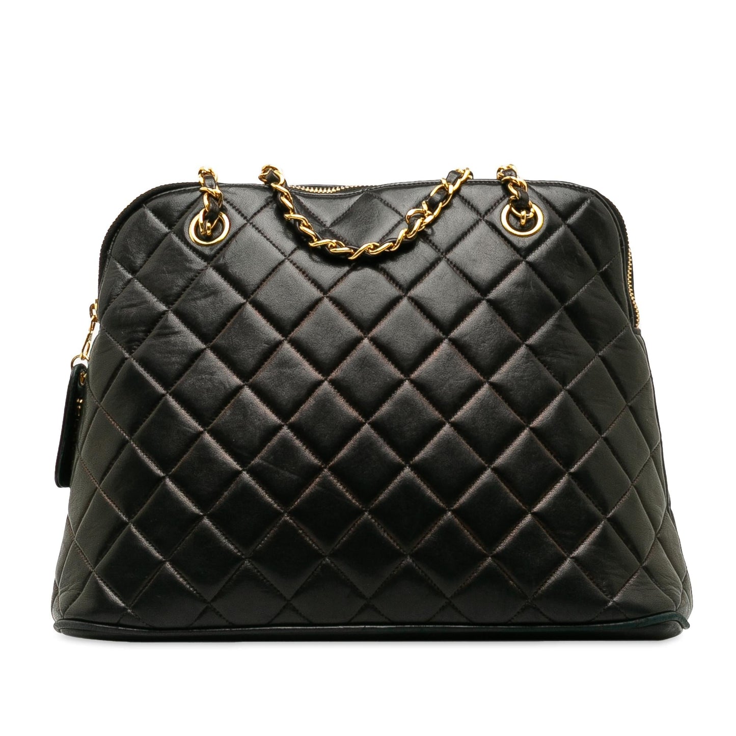 Chanel Quilted Lambskin Dome SHG-BDgoe5 Shoulder Bag