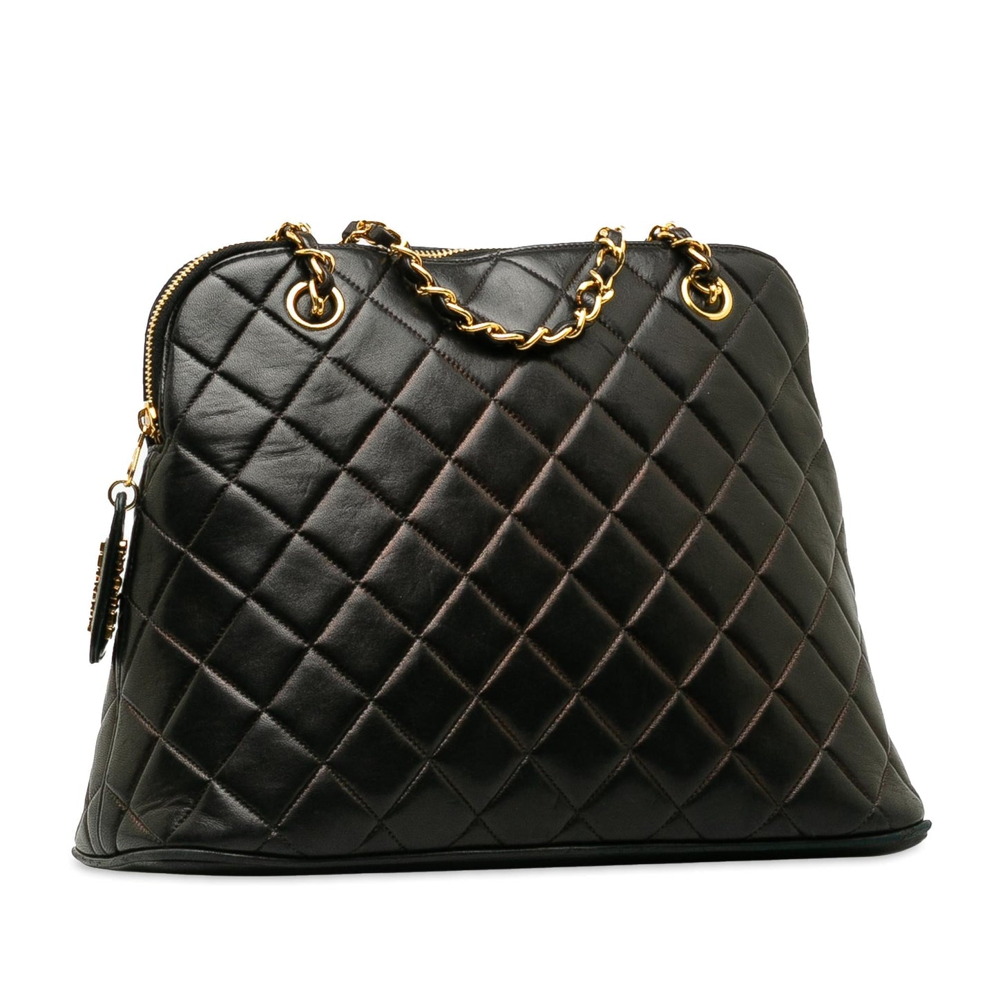 Chanel Quilted Lambskin Dome SHG-BDgoe5 Shoulder Bag