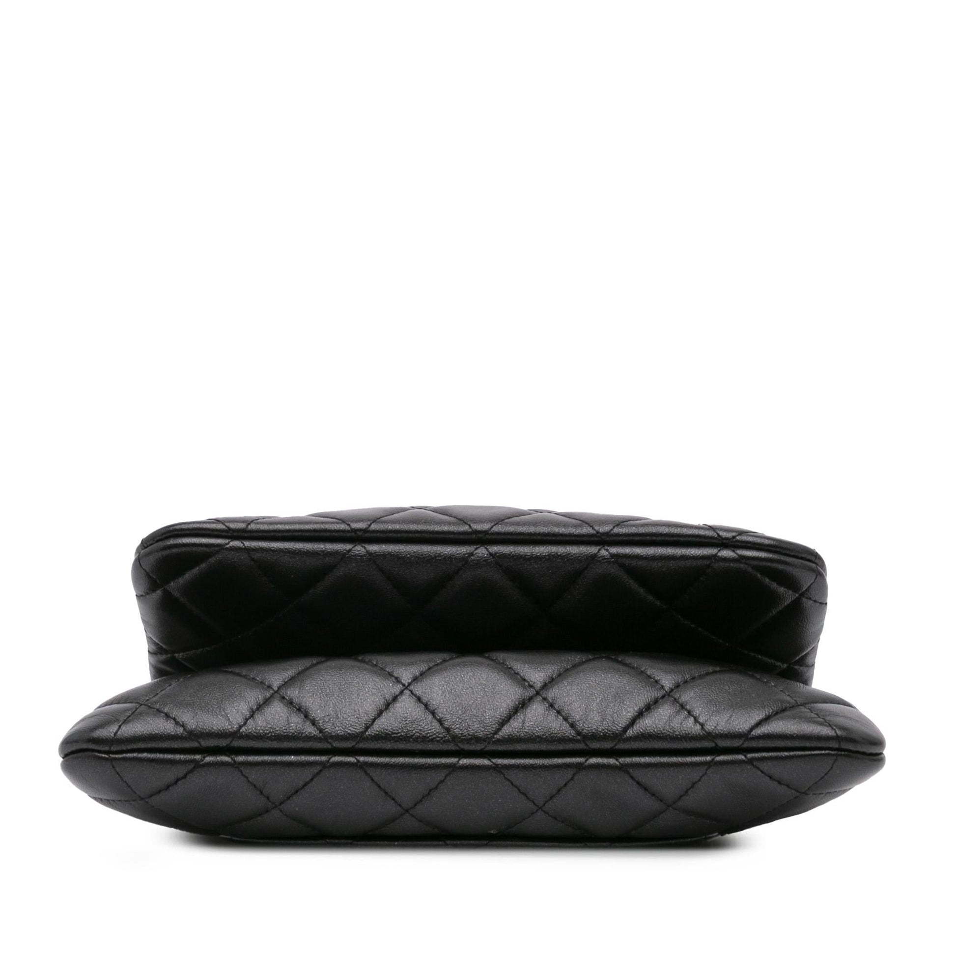 Chanel Quilted Lambskin Double Handbag