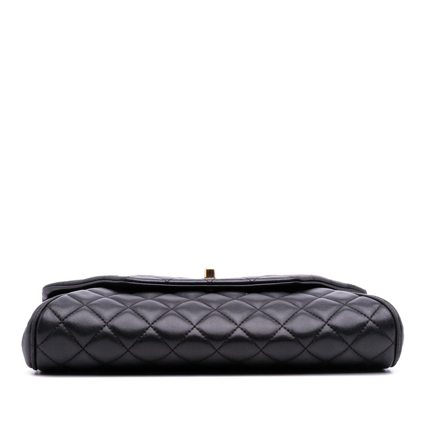 Chanel Quilted Lambskin Fold Up Again Clutch Bag