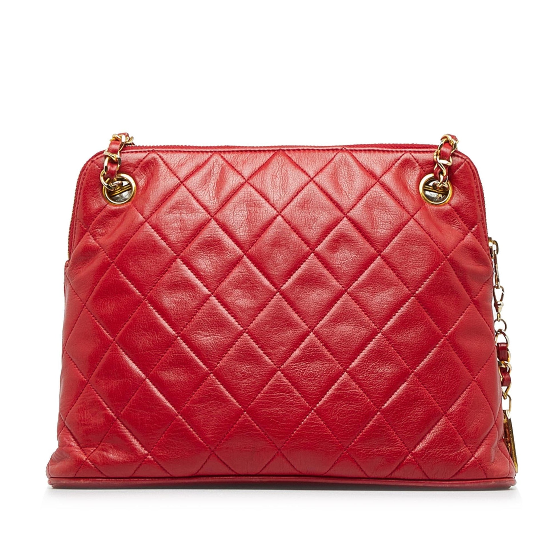 Chanel Quilted Lambskin SHG-Qw6dWQ Shoulder Bag