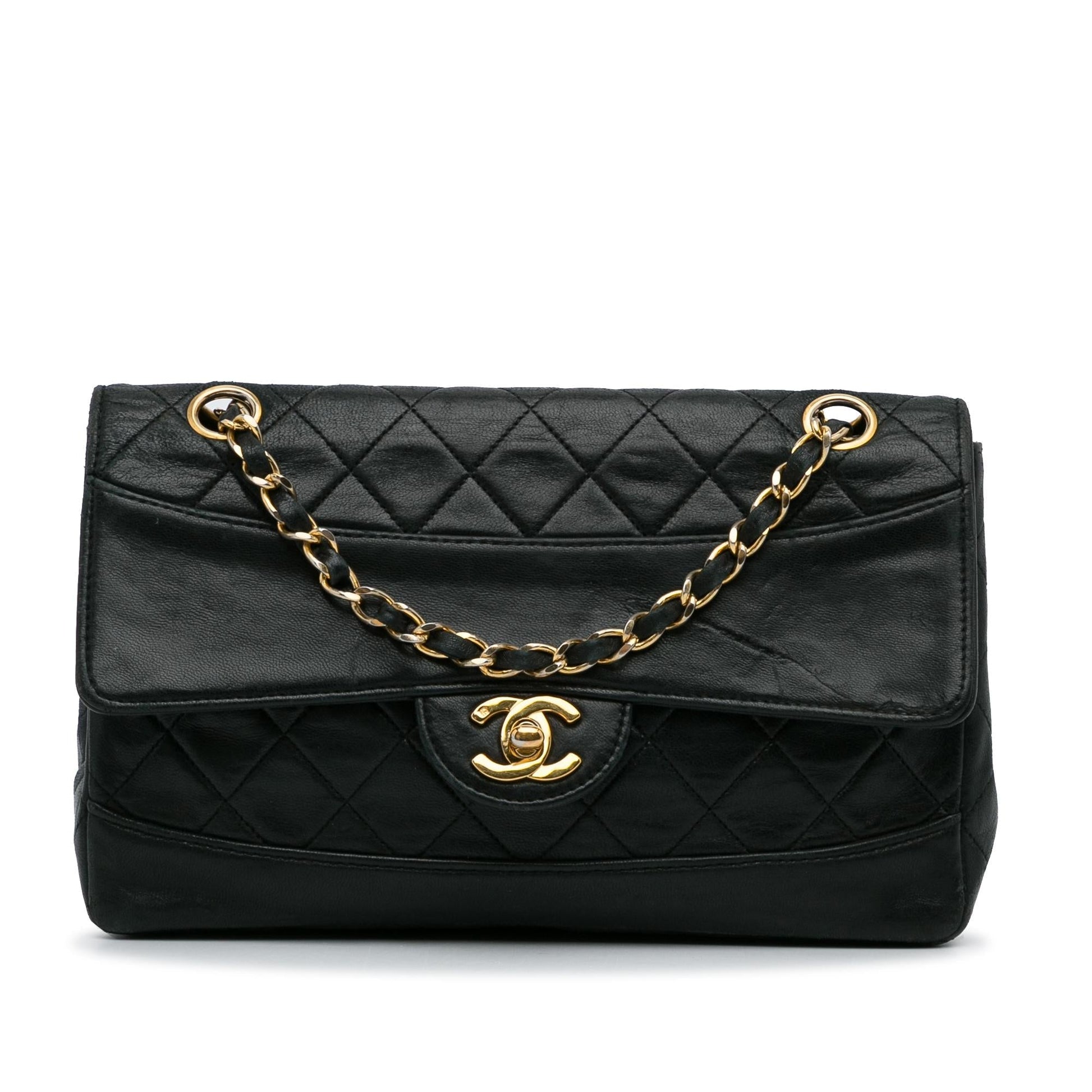 Chanel Quilted Lambskin Shoulder Bag Bag 1