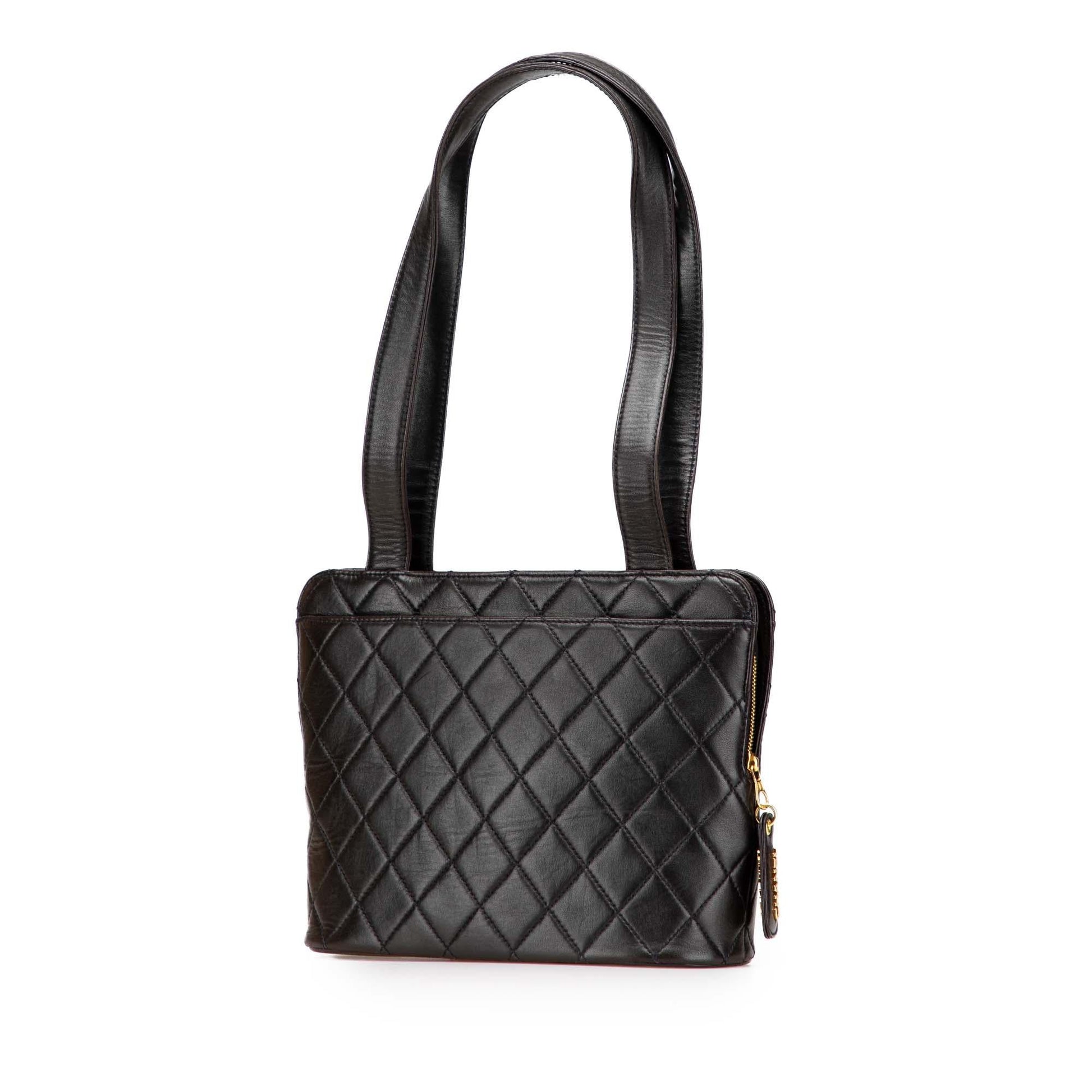 Chanel Quilted Lambskin Shoulder Bag Bag 4