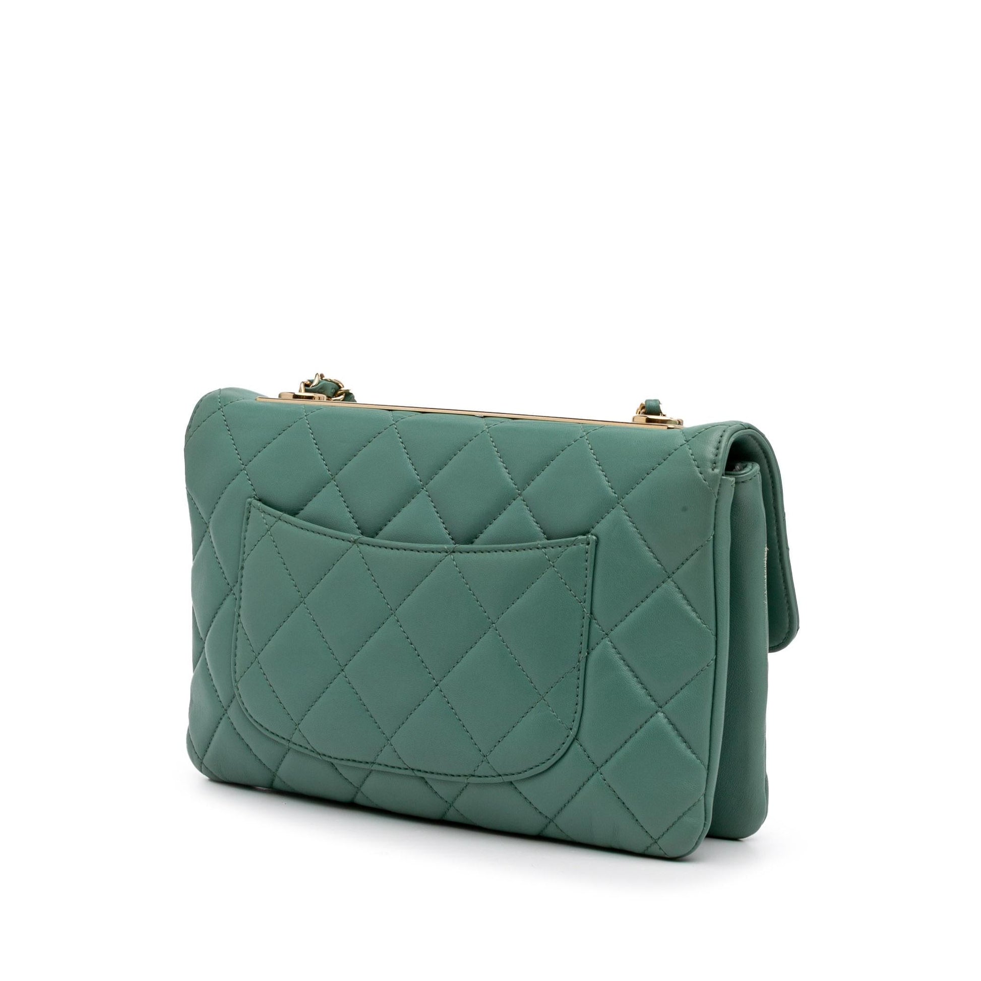 Chanel Quilted Lambskin Trendy CC Flap Handbag