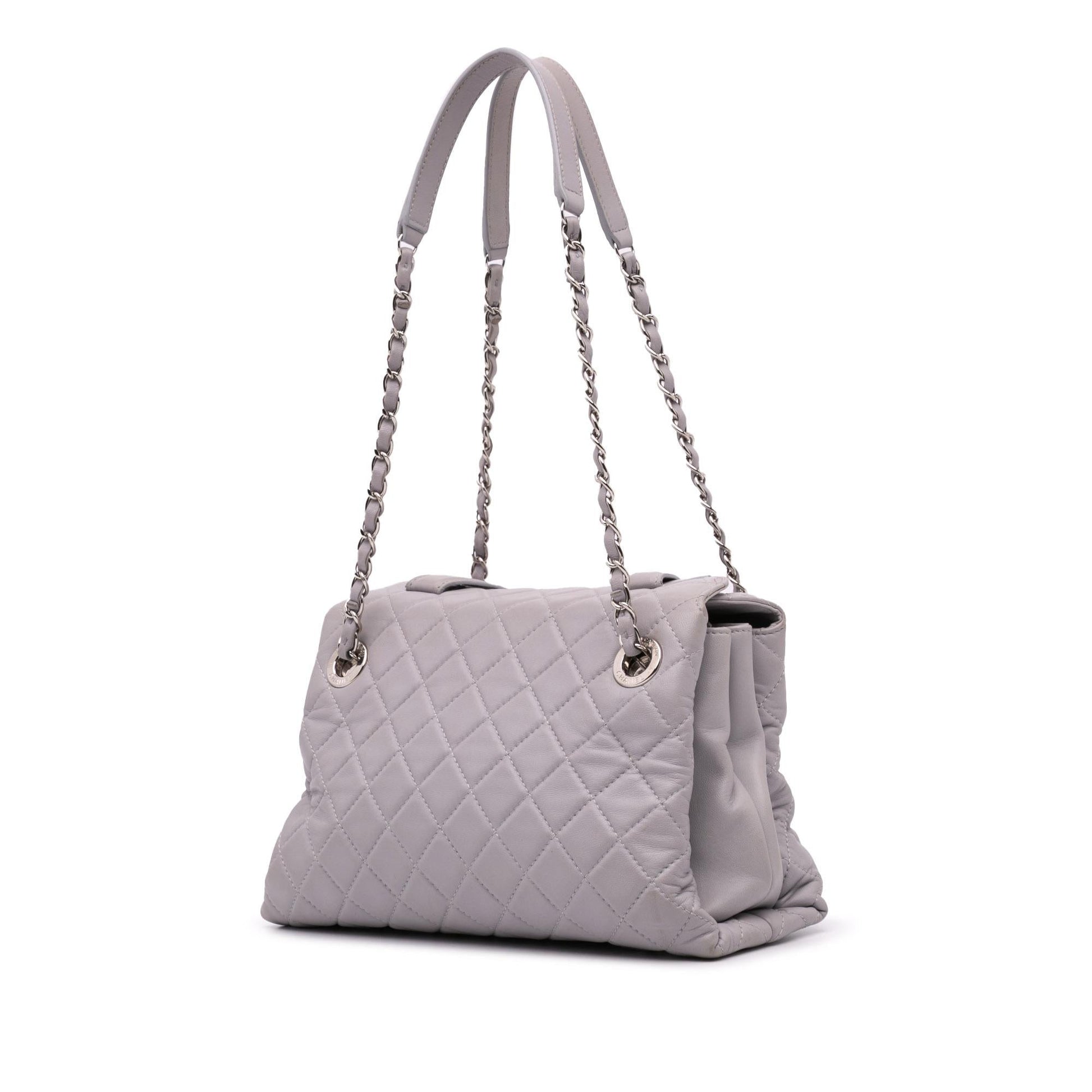 Chanel Quilted Lambskin x3 Accordion Tote Bag Tote 1