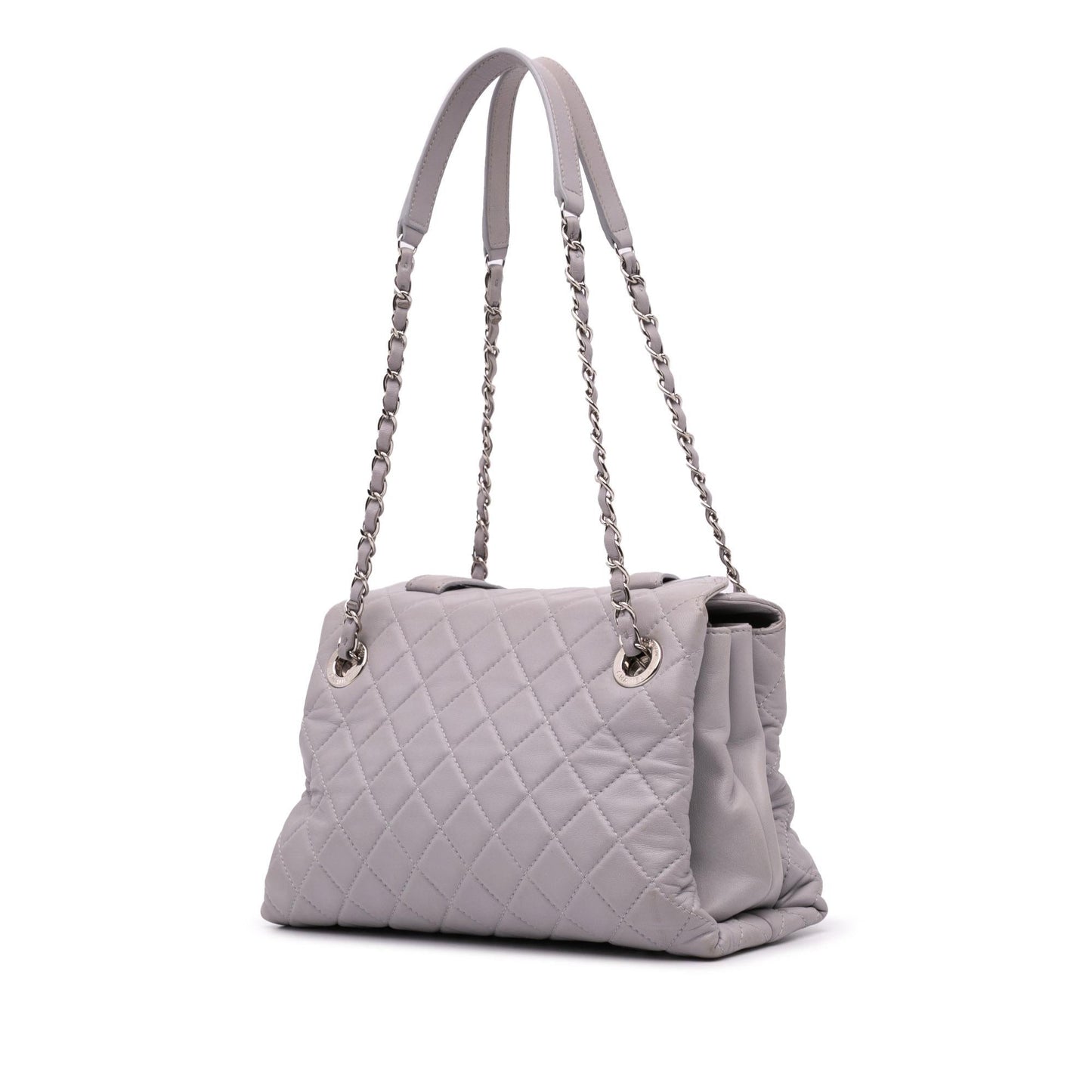 Chanel Quilted Lambskin x3 Accordion Tote Bag Tote 2