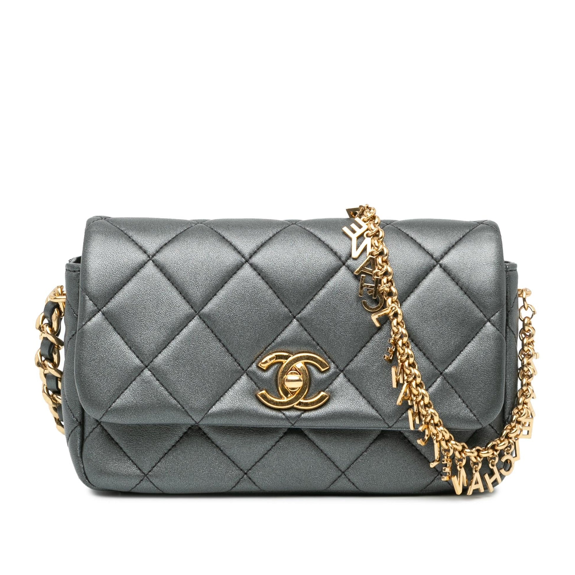 Chanel Quilted SHG-tizGCB Key Chain