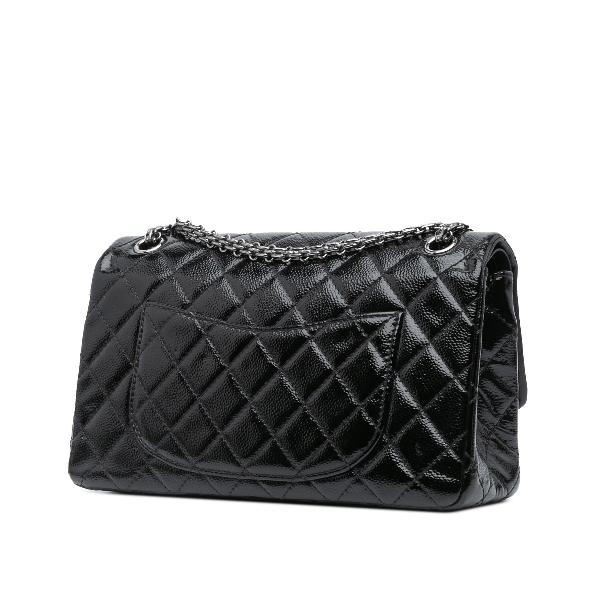Chanel Quilted Patent Caviar 2.55 Reissue Flap 226 Handbag