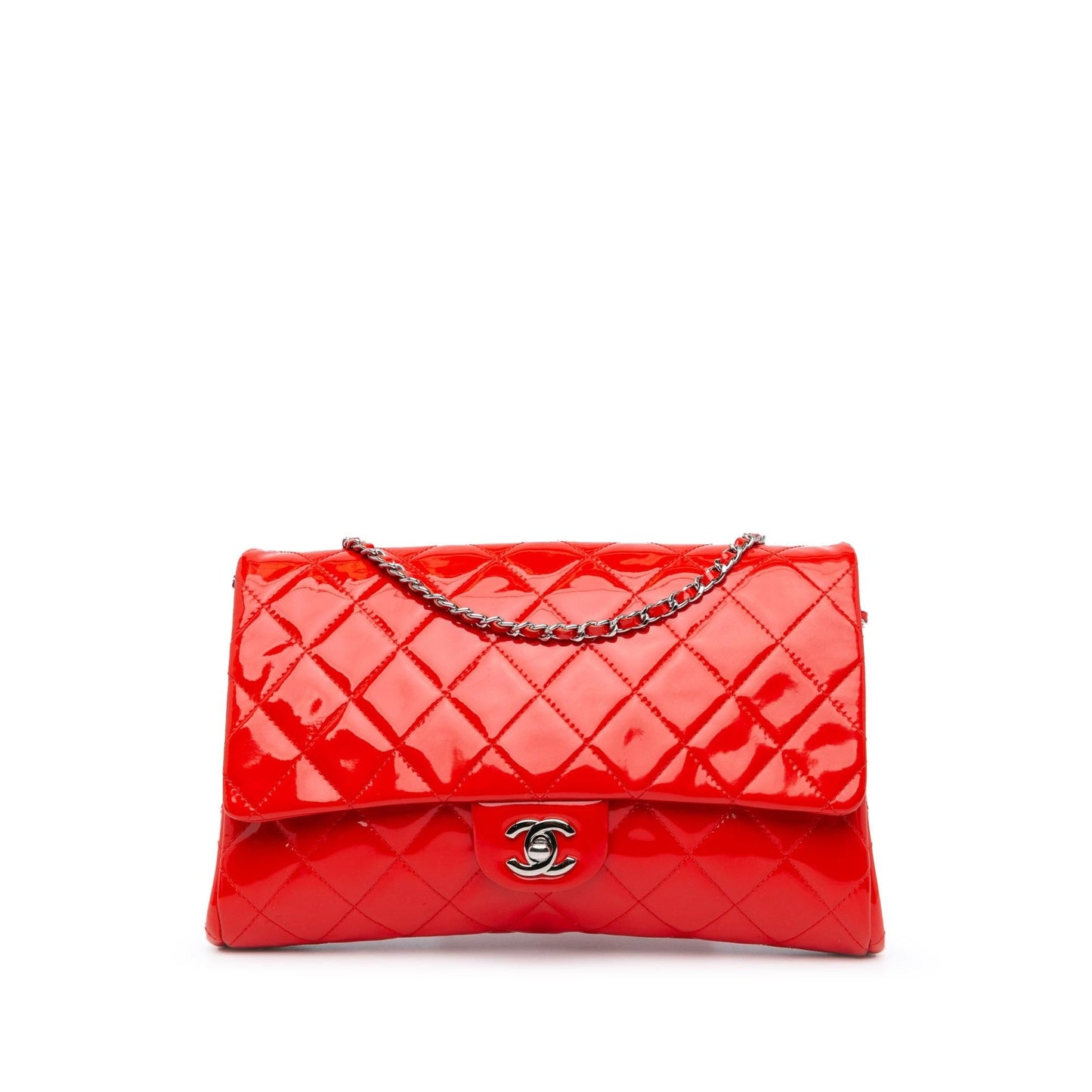 Chanel Quilted Patent New SHG-SbQhLa Clutch Bag