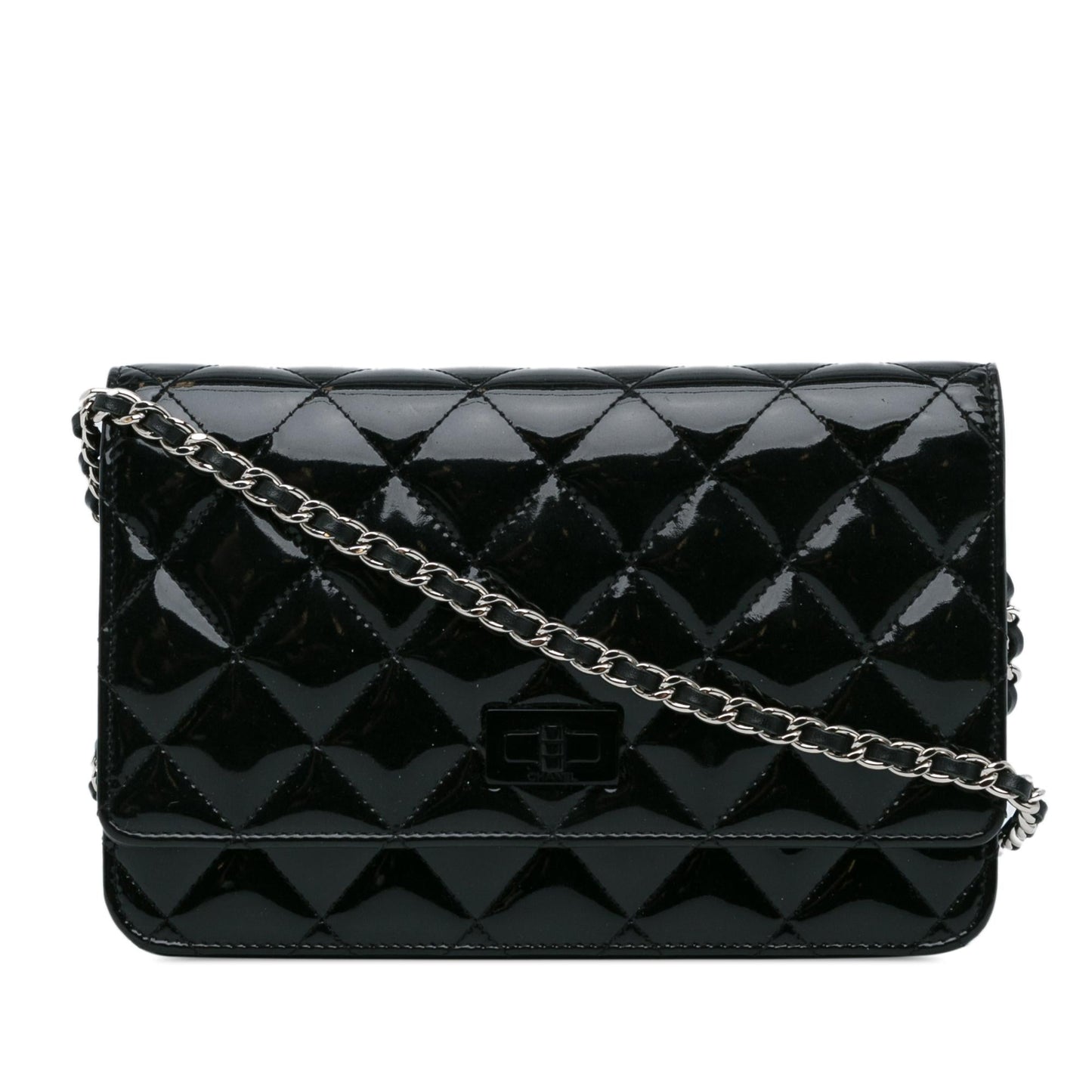 Chanel Quilted Patent Reissue 2.55 on SHG-dRKON7 Wallet Case