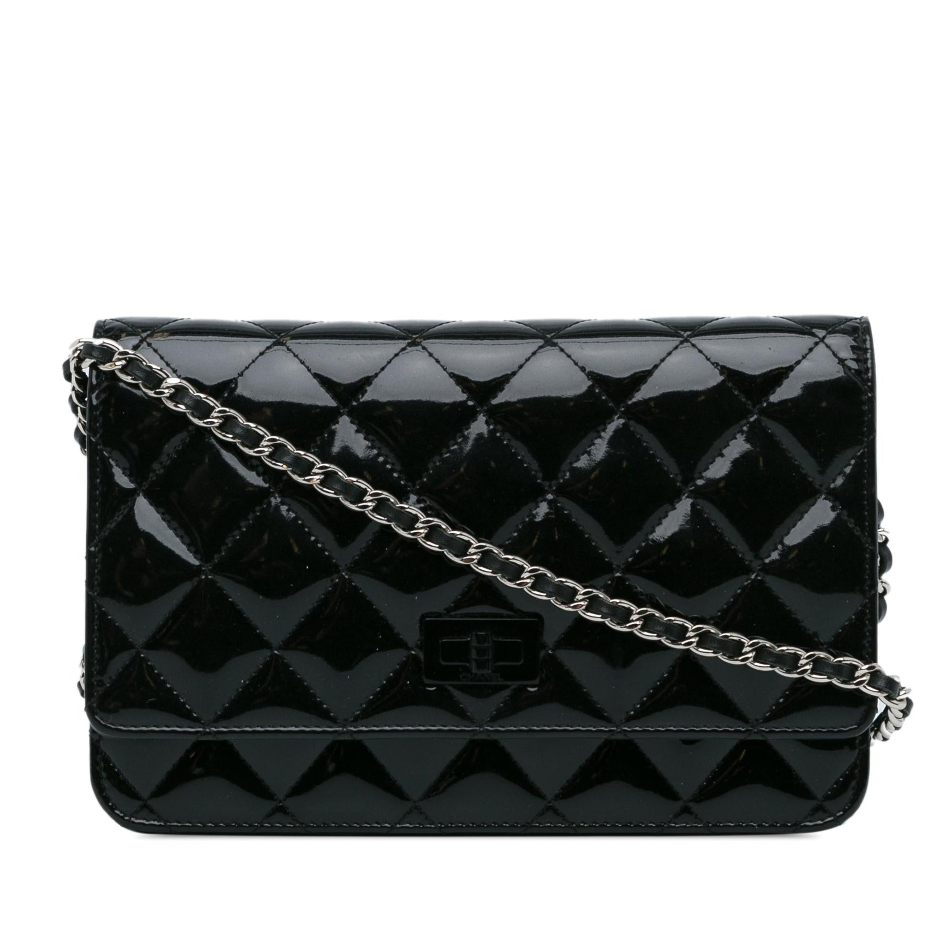 Chanel Quilted Patent Reissue 2.55 on SHG-dRKON7 Wallet Case
