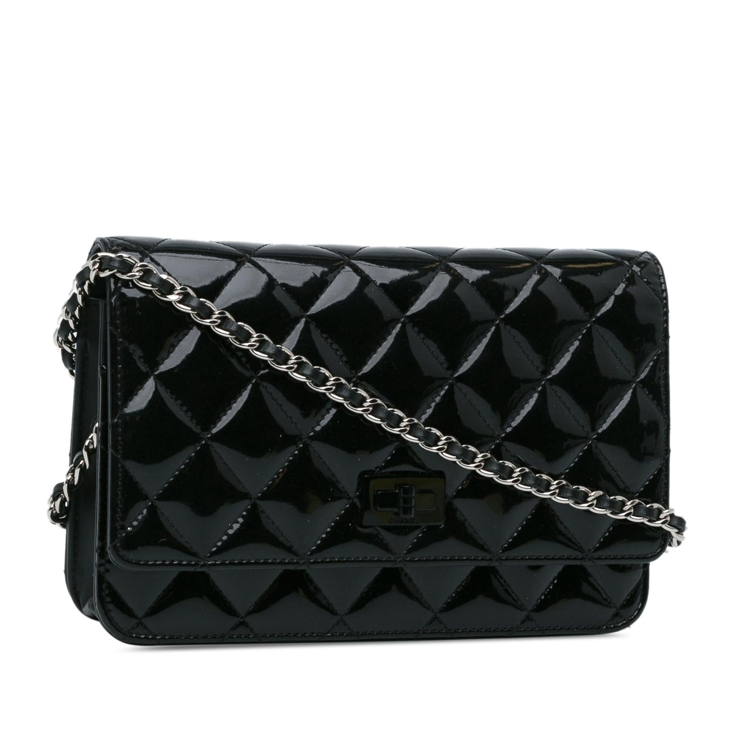 Chanel Quilted Patent Reissue 2.55 on SHG-dRKON7 Wallet Case