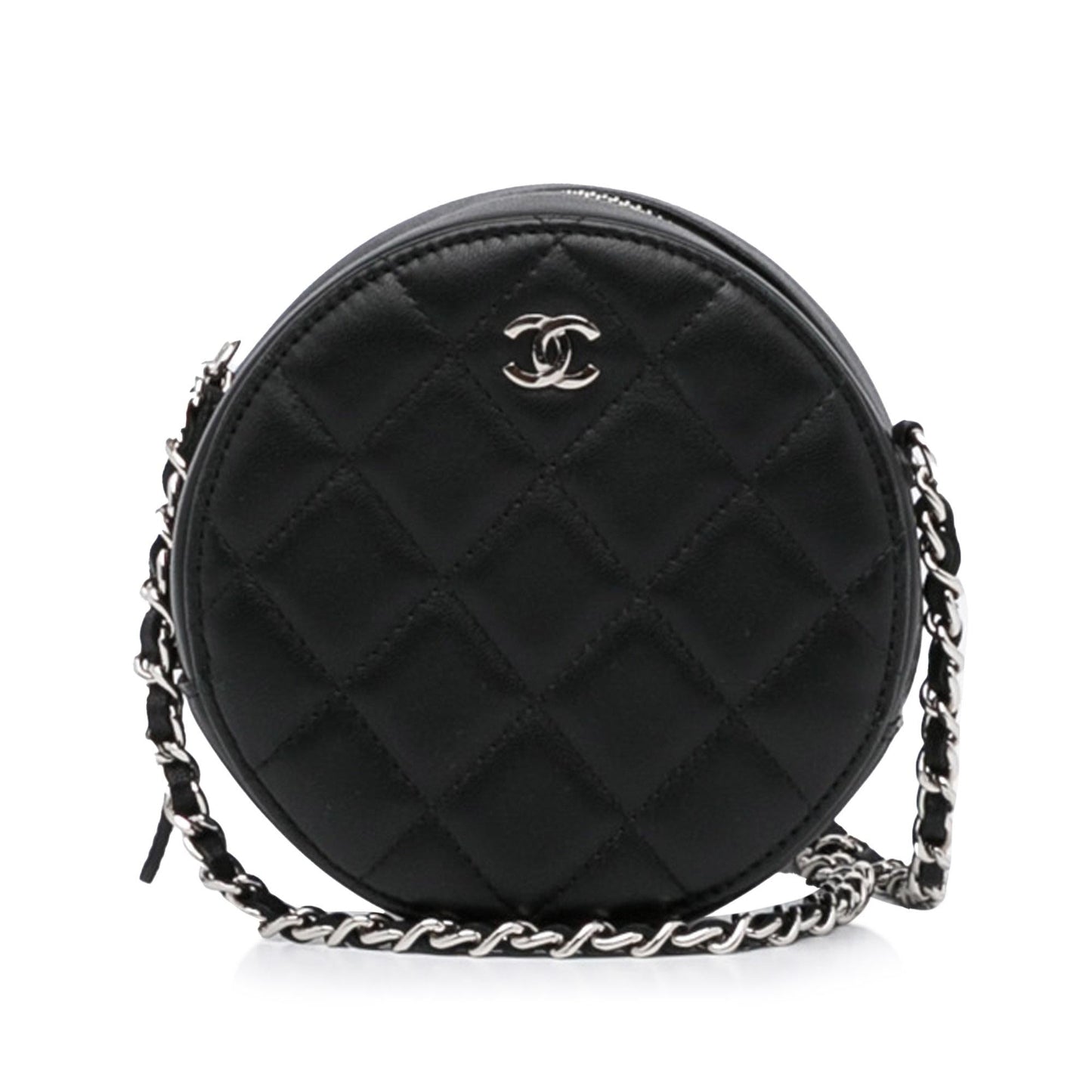 Chanel Quilted Round SHG-20gS3O Clutch Bag