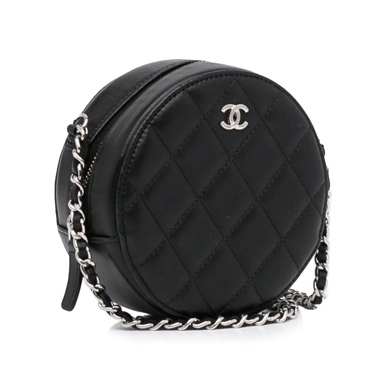 Chanel Quilted Round SHG-20gS3O Clutch Bag