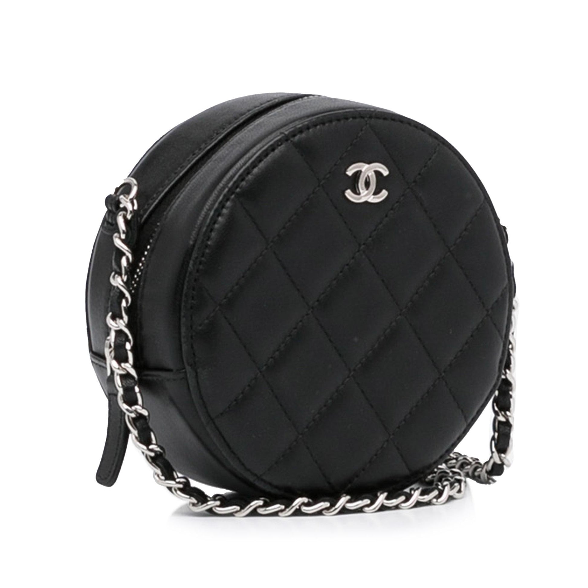 Chanel Quilted Round SHG-20gS3O Clutch Bag