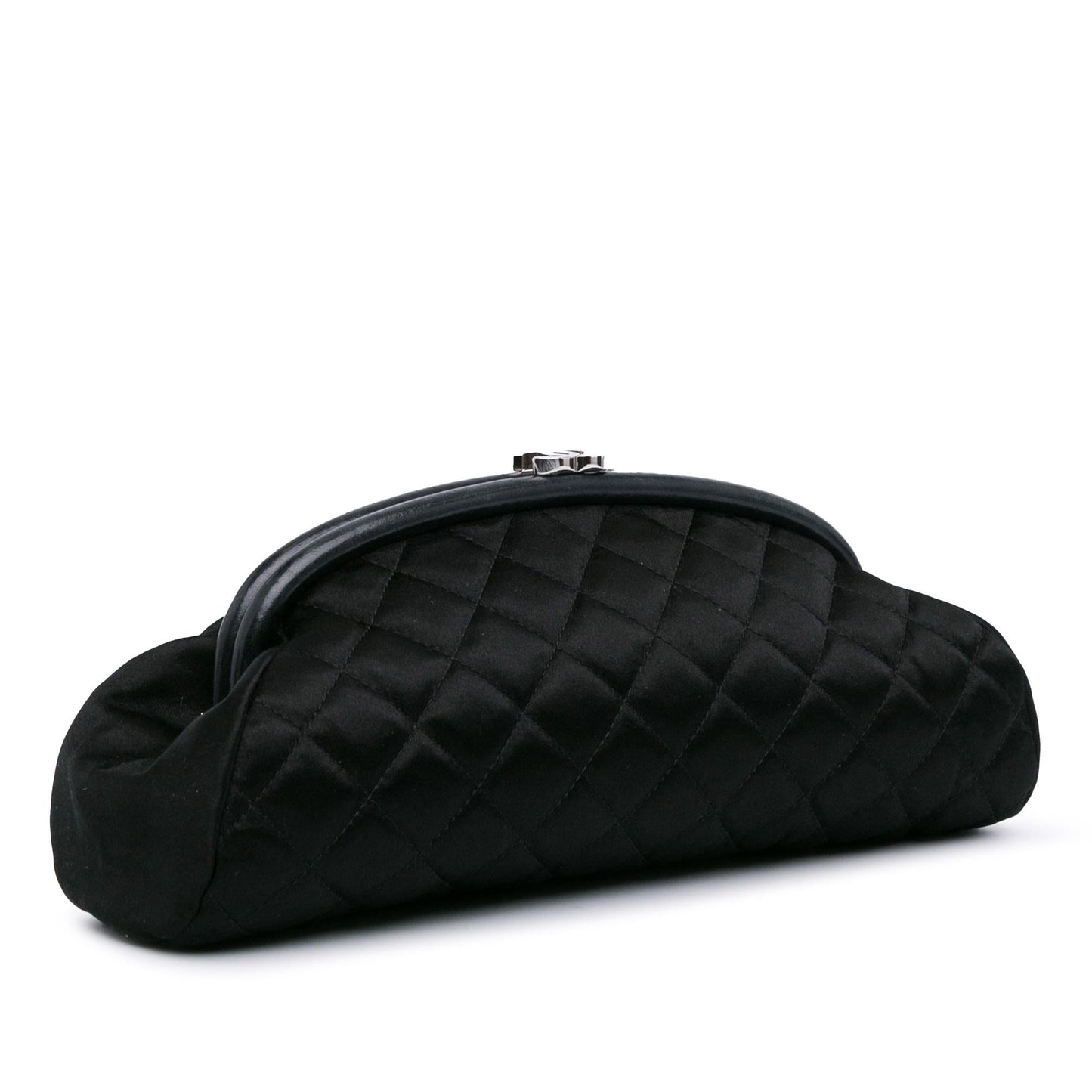 Chanel Quilted Satin Timeless SHG-CBcot3 Clutch Bag