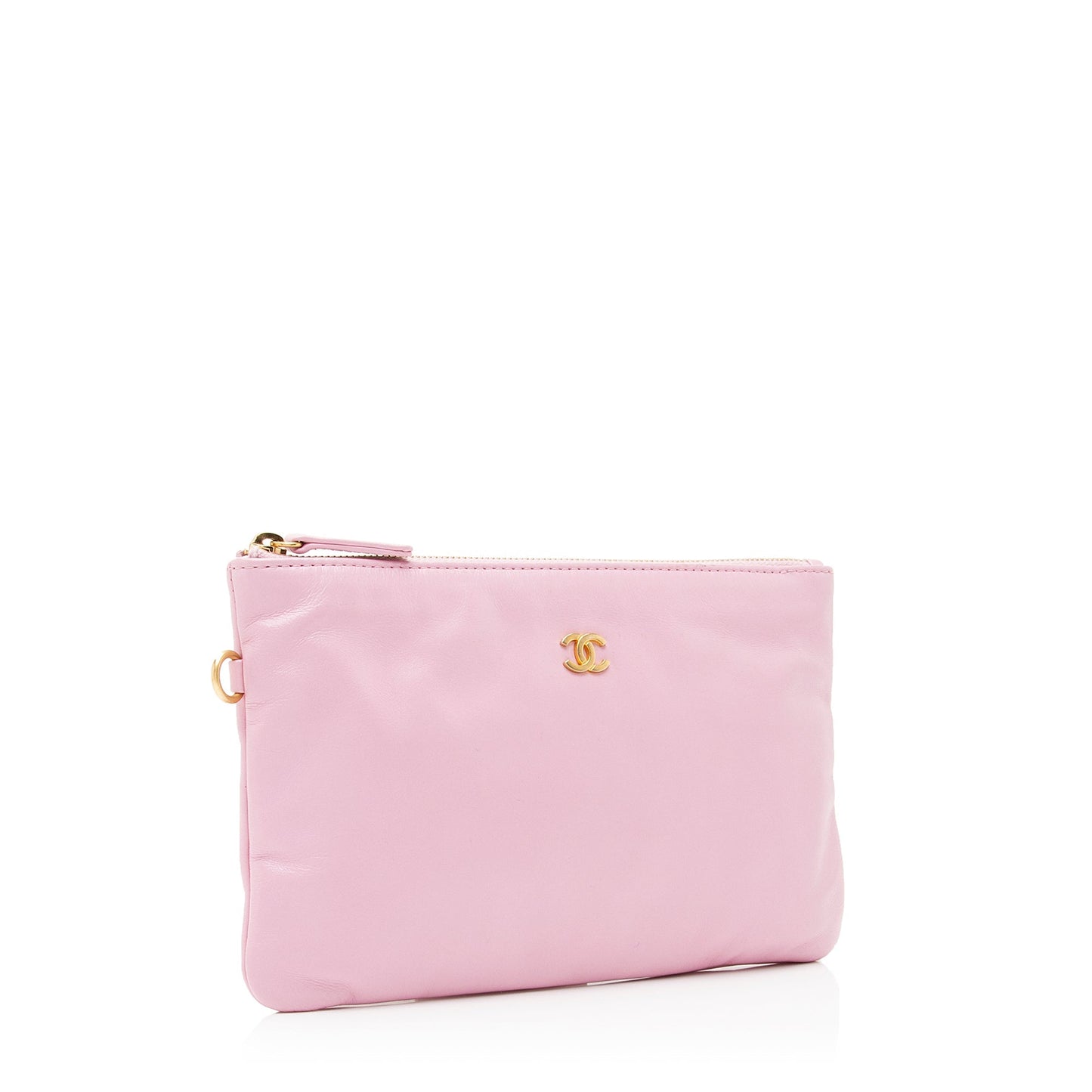 Chanel Quilted Shiny Calfskin 22 Pochette SHF-g18YmJ Small Clutch Bag