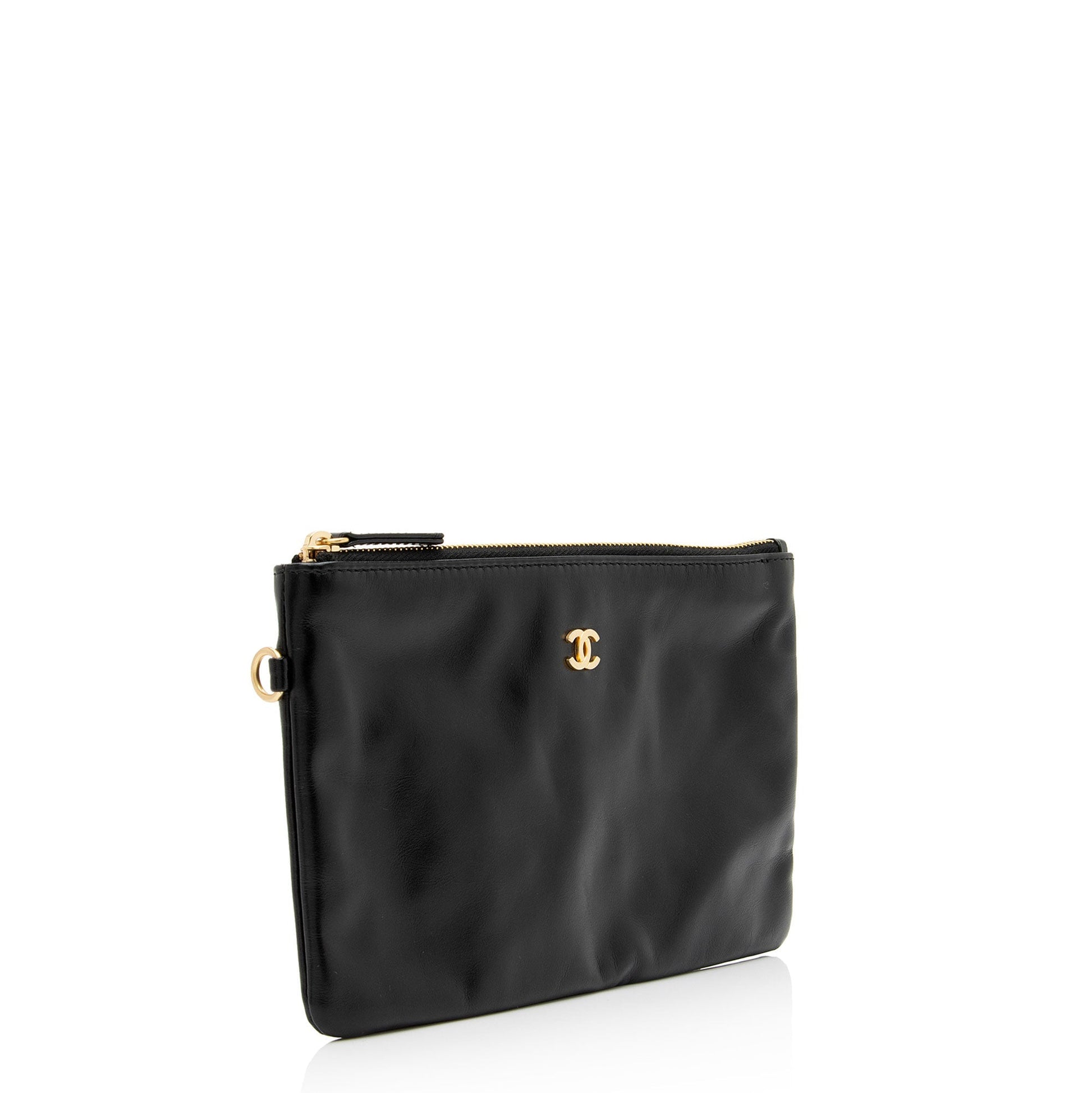 Chanel Quilted Calfskin 22 Pochette SHF-uhQ9tQ Small Clutch Bag