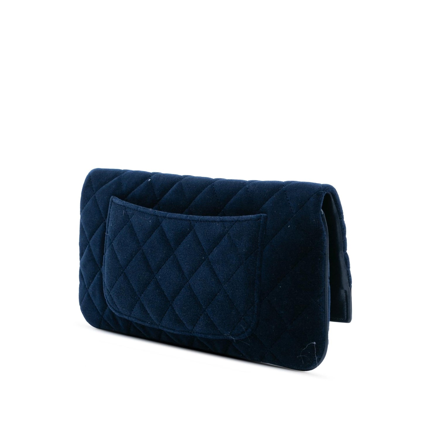 Chanel Quilted Velvet 31 Clutch Bag