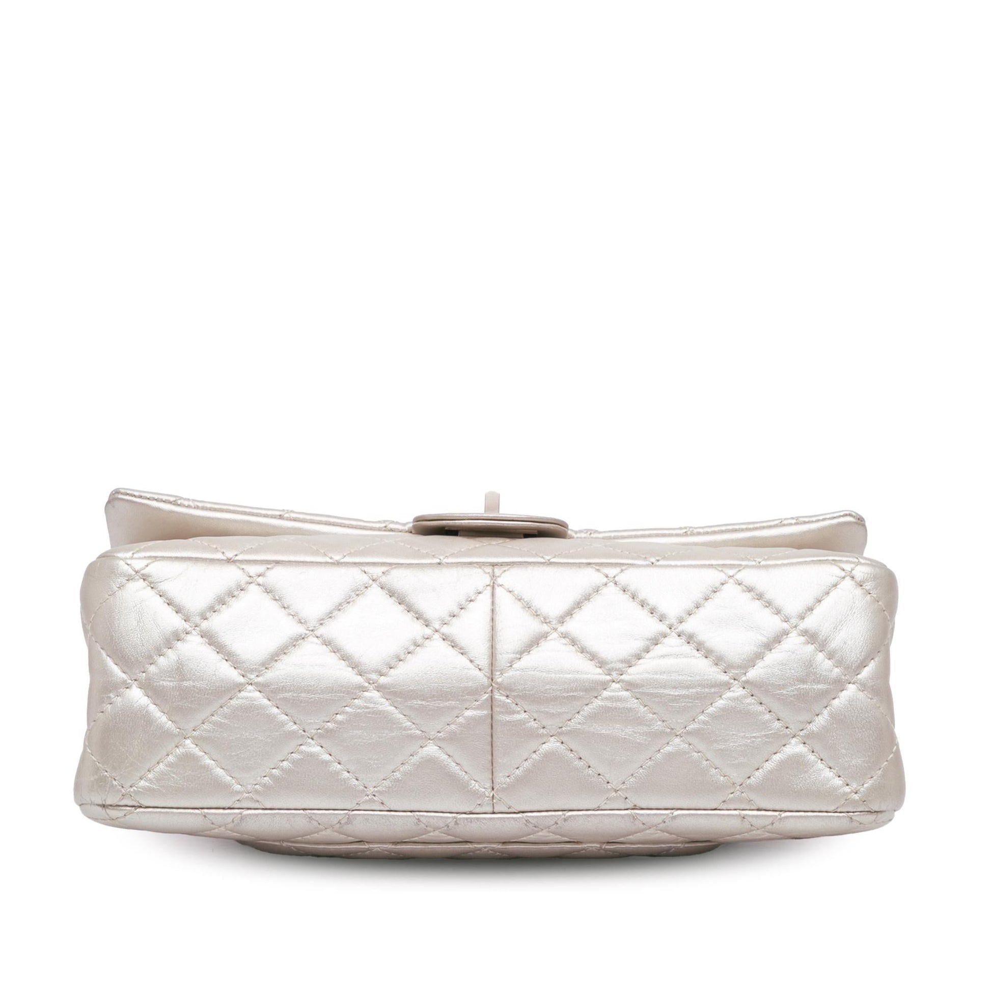 Chanel Reissue 2.55 Aged Calfskin Double Flap Handbag Shg Akte20