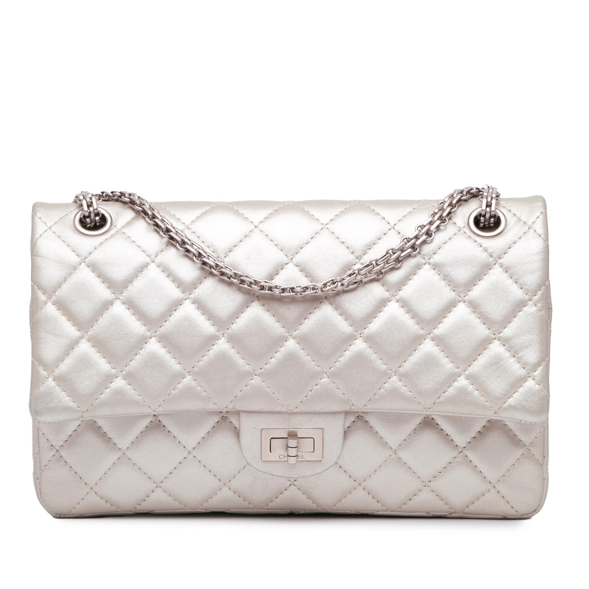 Chanel Reissue 2.55 Aged Calfskin Double Flap 226 Handbag