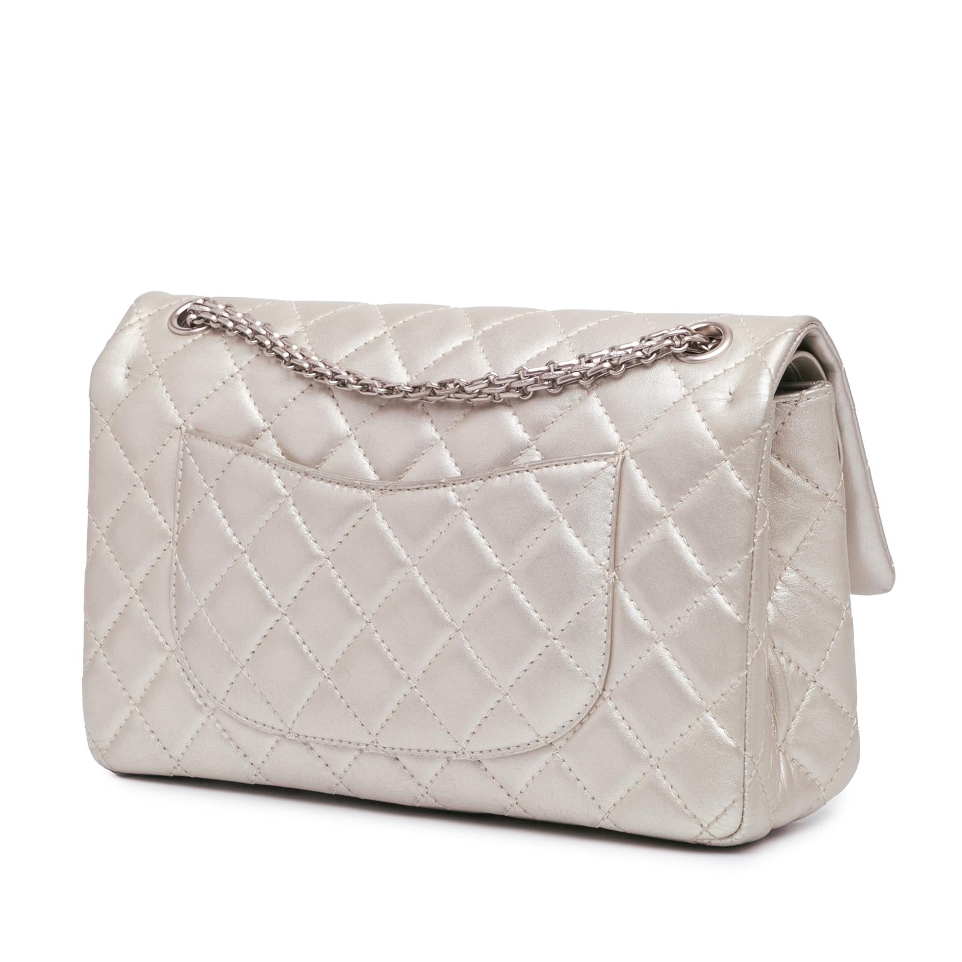 Chanel Reissue 2.55 Aged Calfskin Double Flap 226 Handbag