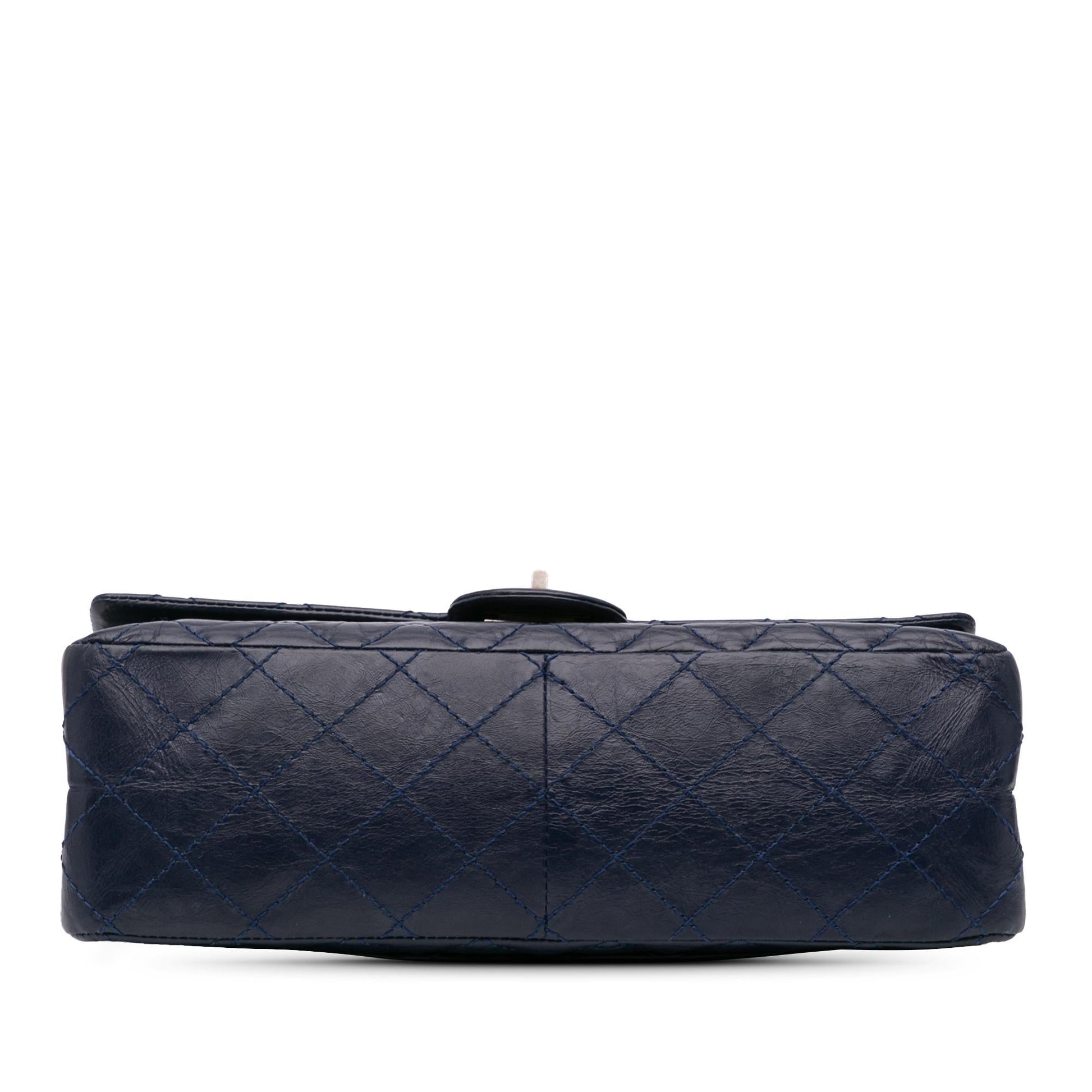 Chanel Reissue 2.55 Aged Calfskin Double Flap Handbag Flap 226