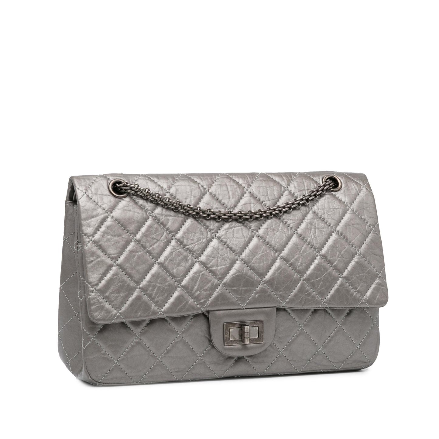 Chanel Reissue 2.55 Aged Calfskin Double Flap Handbag