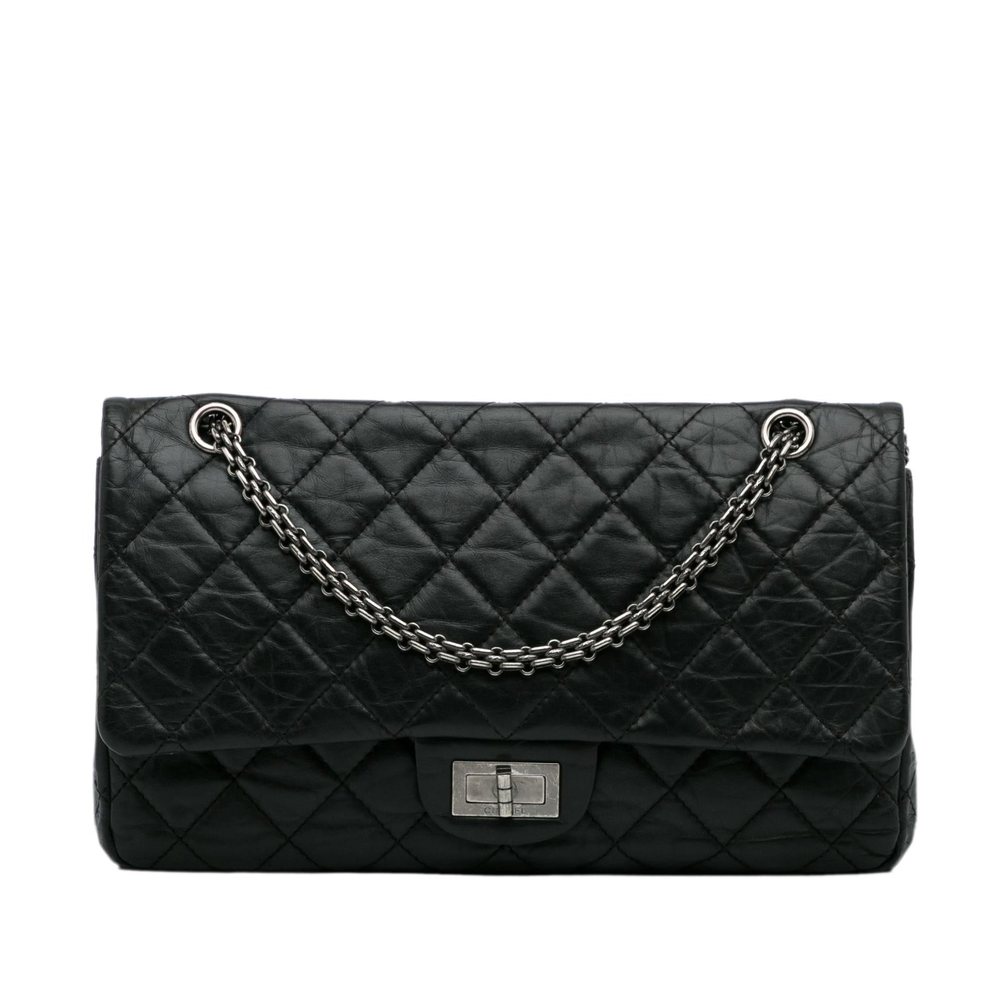 Chanel Reissue 2.55 Aged Calfskin Double Flap Handbag Shg O5Sdjv