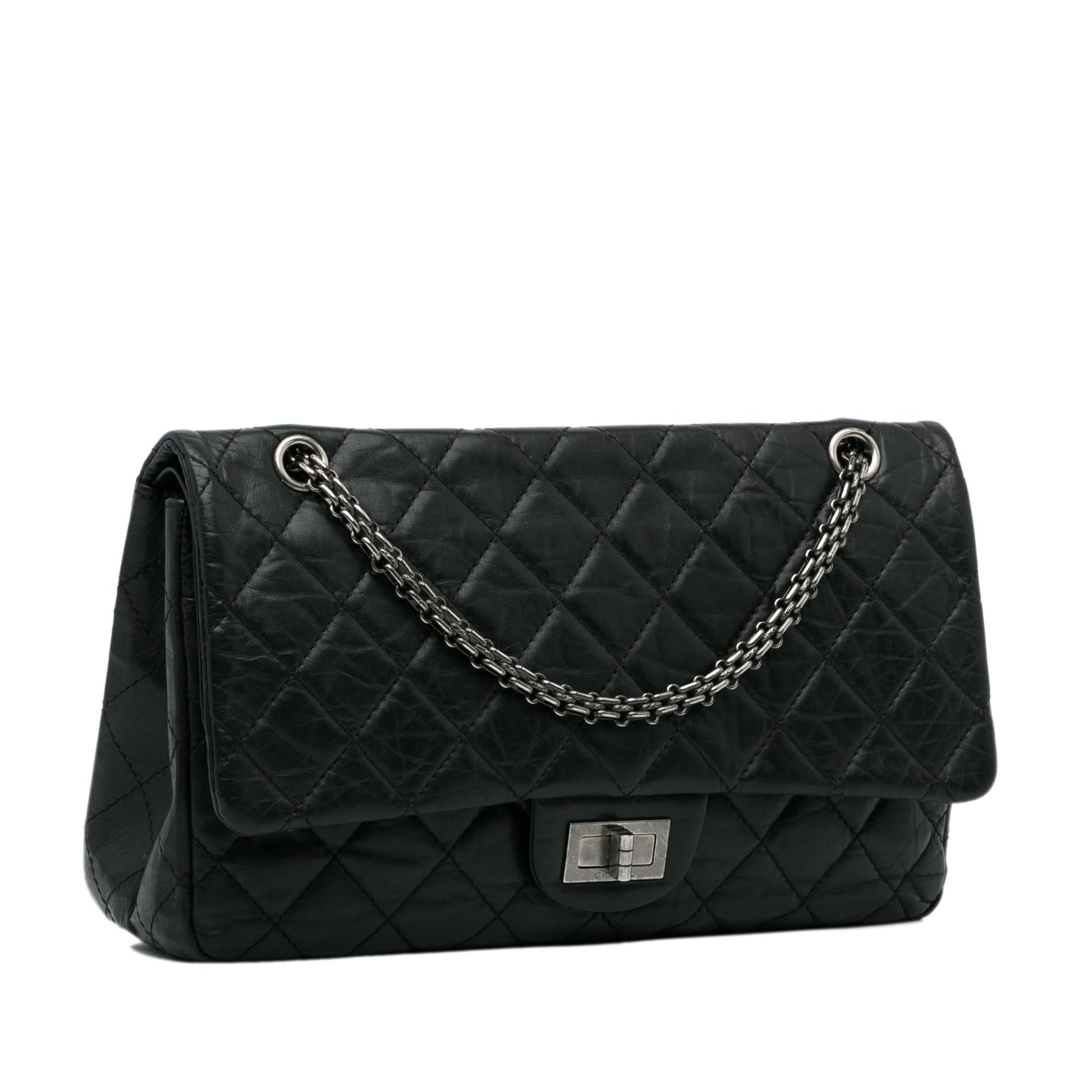 Chanel Reissue 2.55 Aged Calfskin Double Flap Handbag Shg O5Sdjv