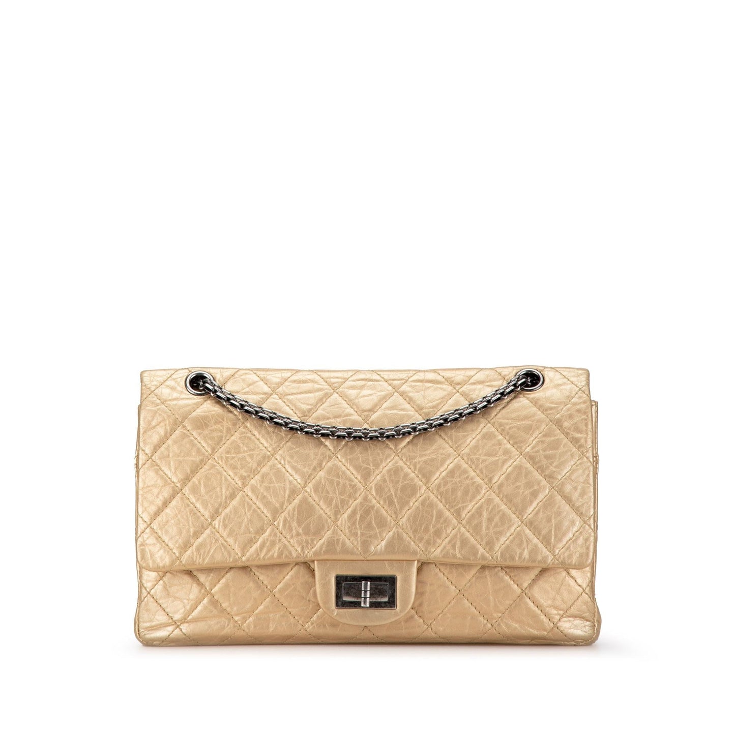 Chanel Reissue 2.55 Aged Calfskin Double Flap 227 Handbag