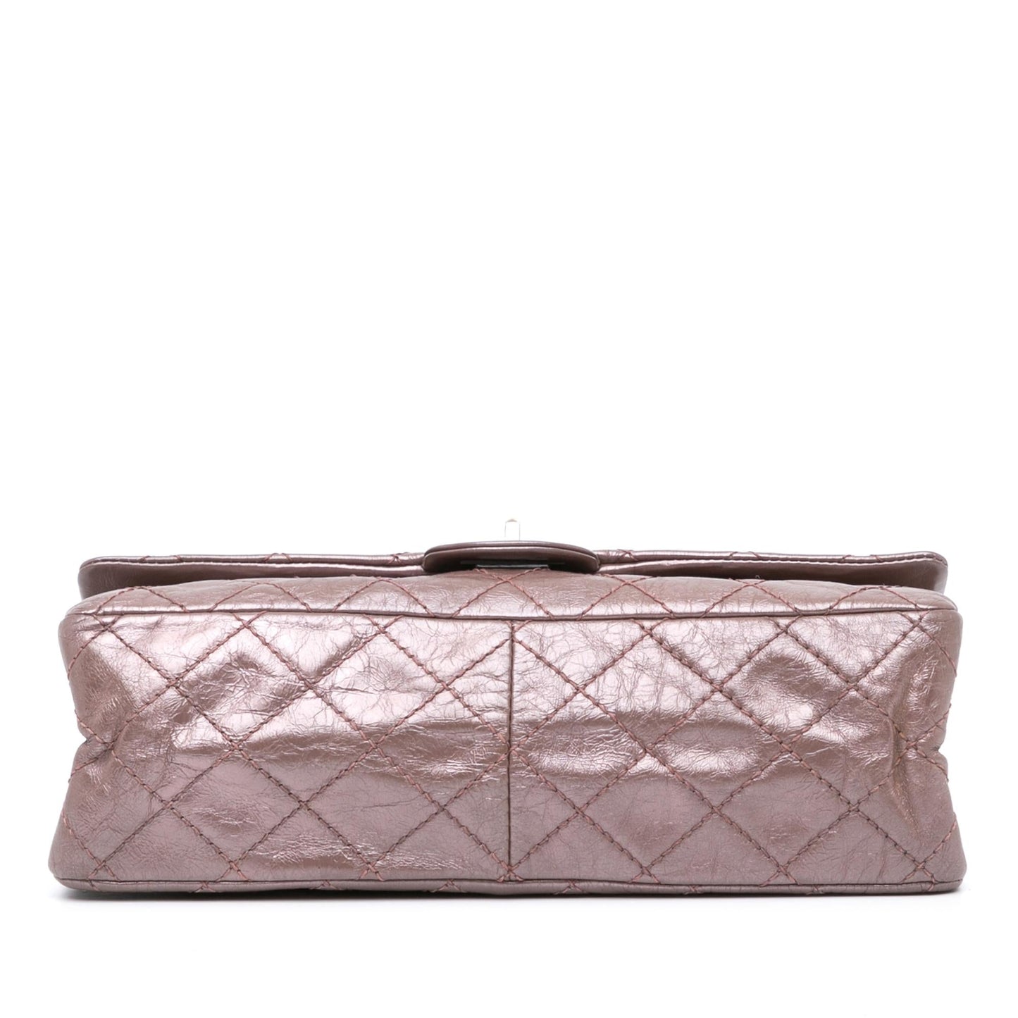 Chanel Reissue 2.55 Aged Metallic Calfskin Double Flap 226 Handbag