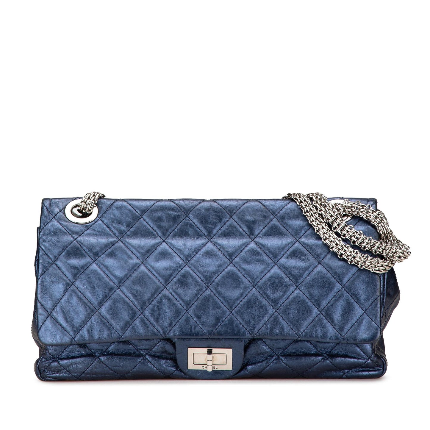 Chanel Reissue 2.55 Aged Metallic Calfskin Flap 226 Bag