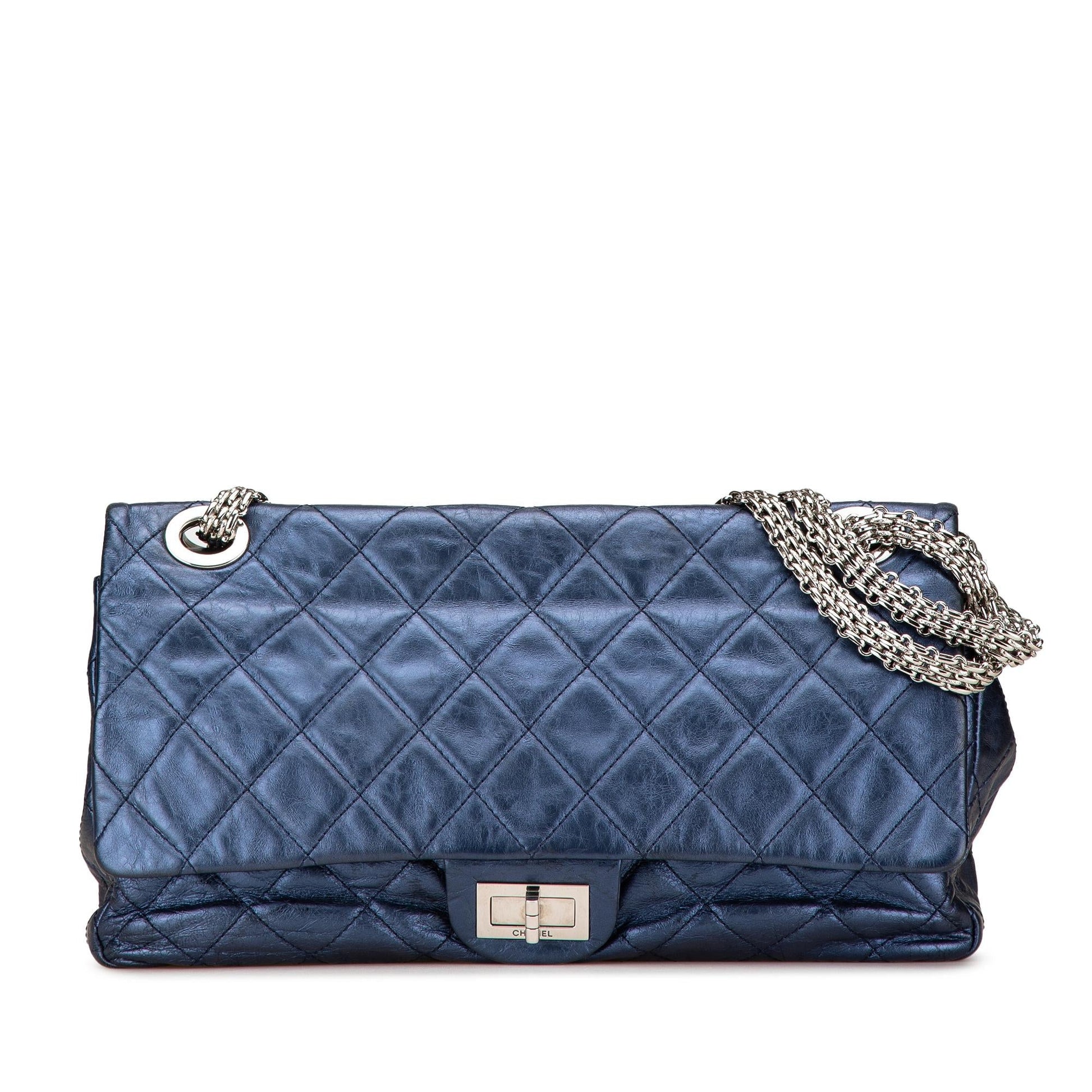 Chanel Reissue 2.55 Aged Metallic Calfskin Flap 226 Bag