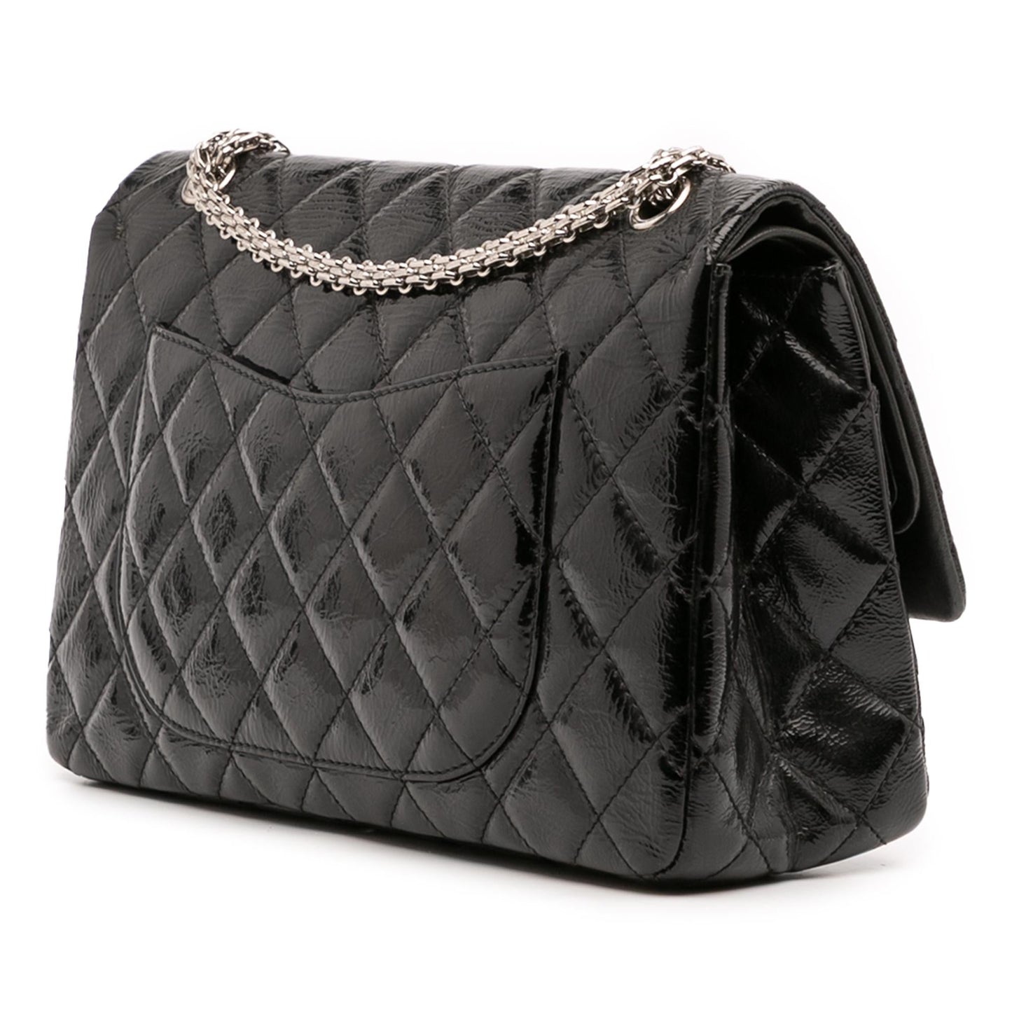 Chanel Reissue 2.55 Patent Double Flap 226 Handbag