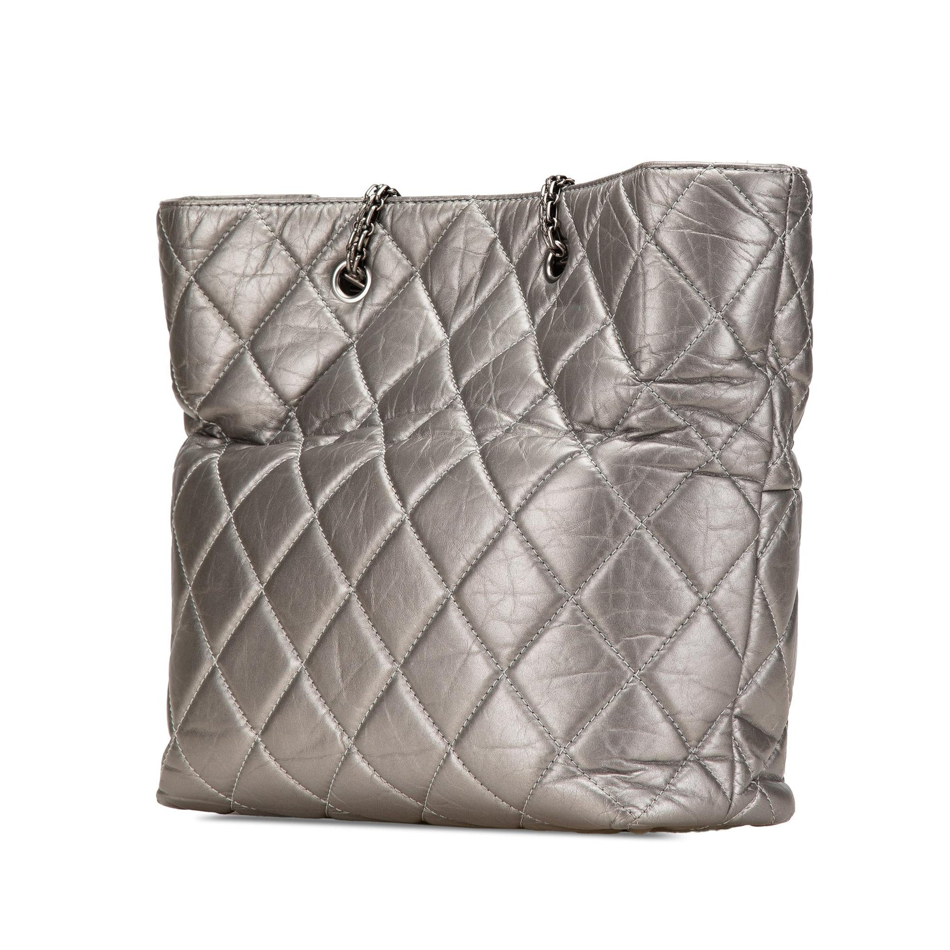 Chanel Reissue 2.55 Quilted Aged Calfskin Tote Bag Tote 1