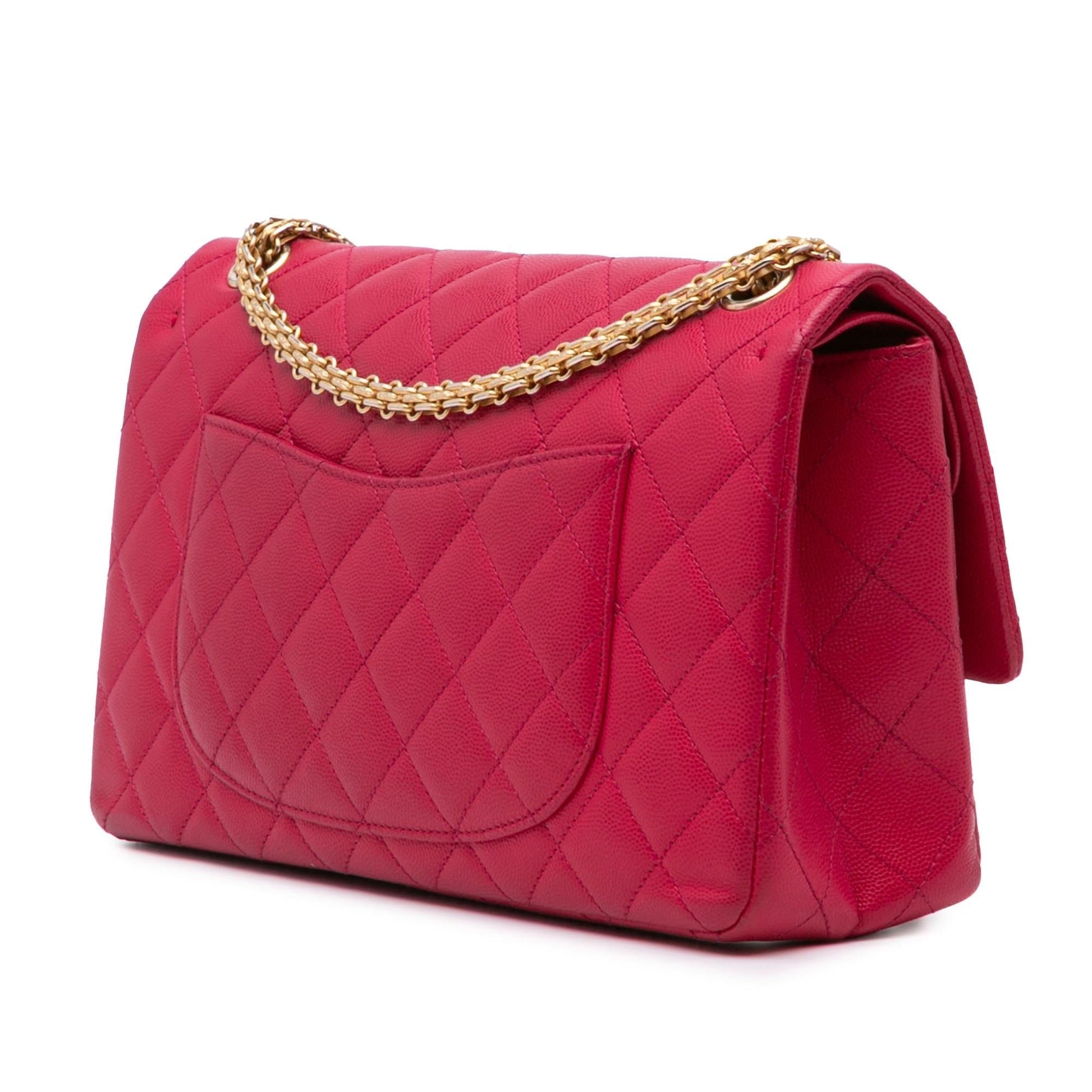 Chanel Reissue 2.55 Quilted Caviar Double Flap 226 Bag