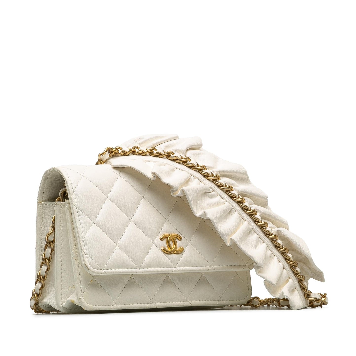 Chanel Romance Lambskin On SHG-O9aGrO Wallet Case