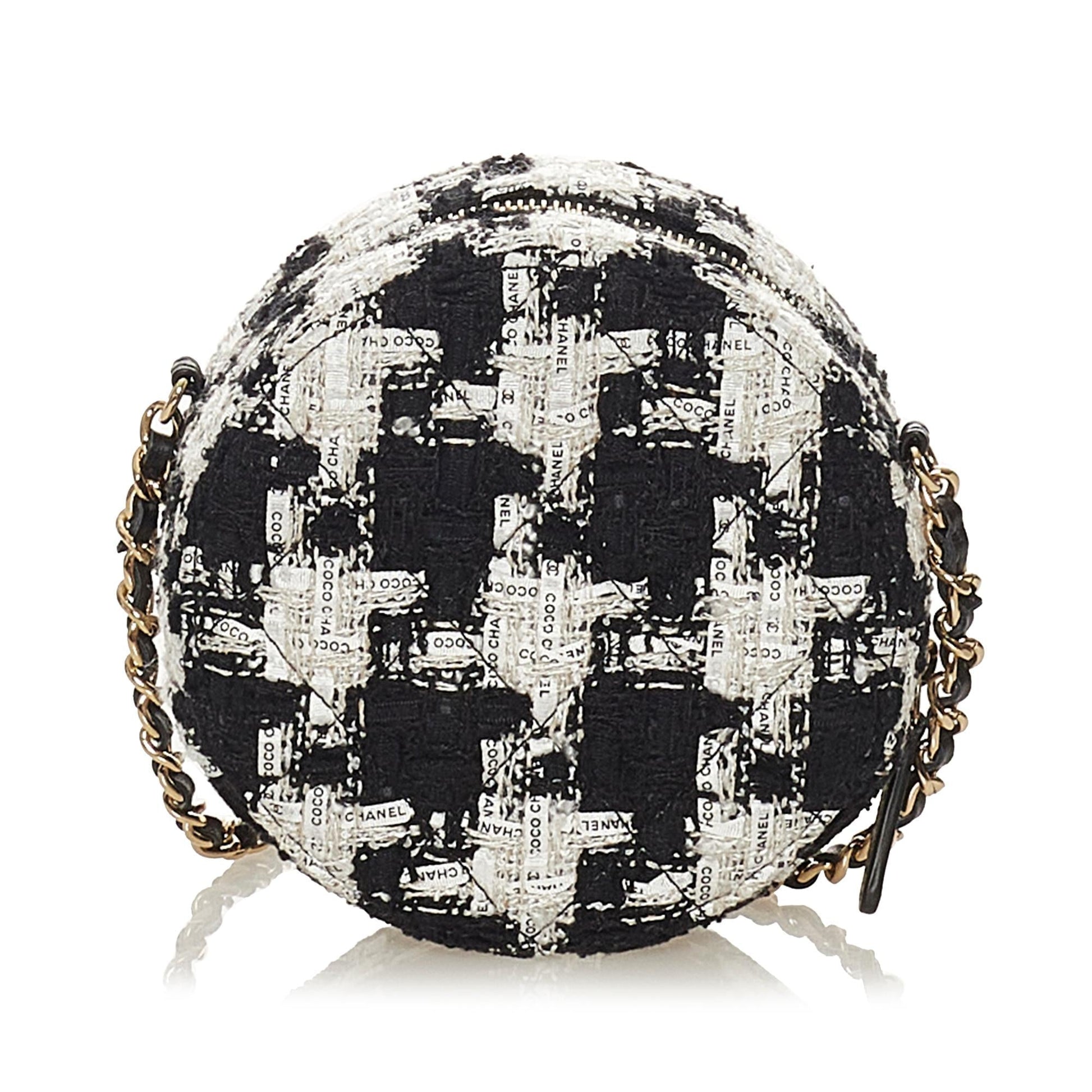 Chanel Round As Earth Tweed SHG-BGIGij Crossbody Bag