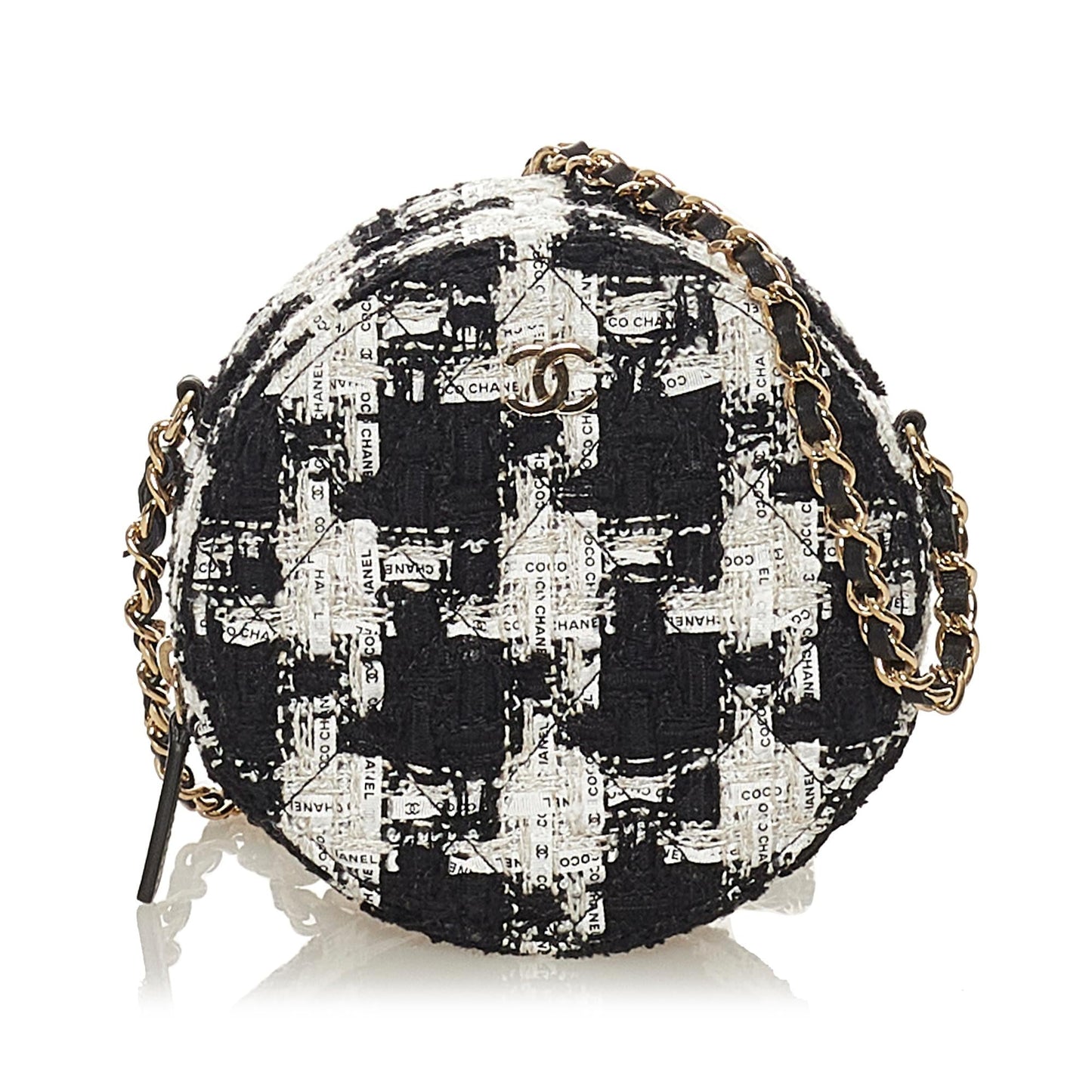 Chanel Round As Earth Tweed SHG-BGIGij Crossbody Bag