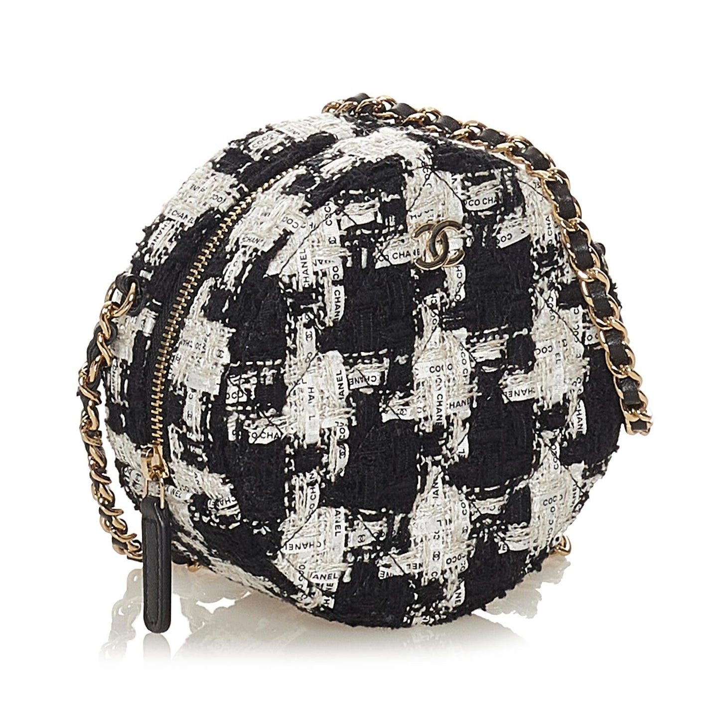 Chanel Round As Earth Tweed SHG-BGIGij Crossbody Bag