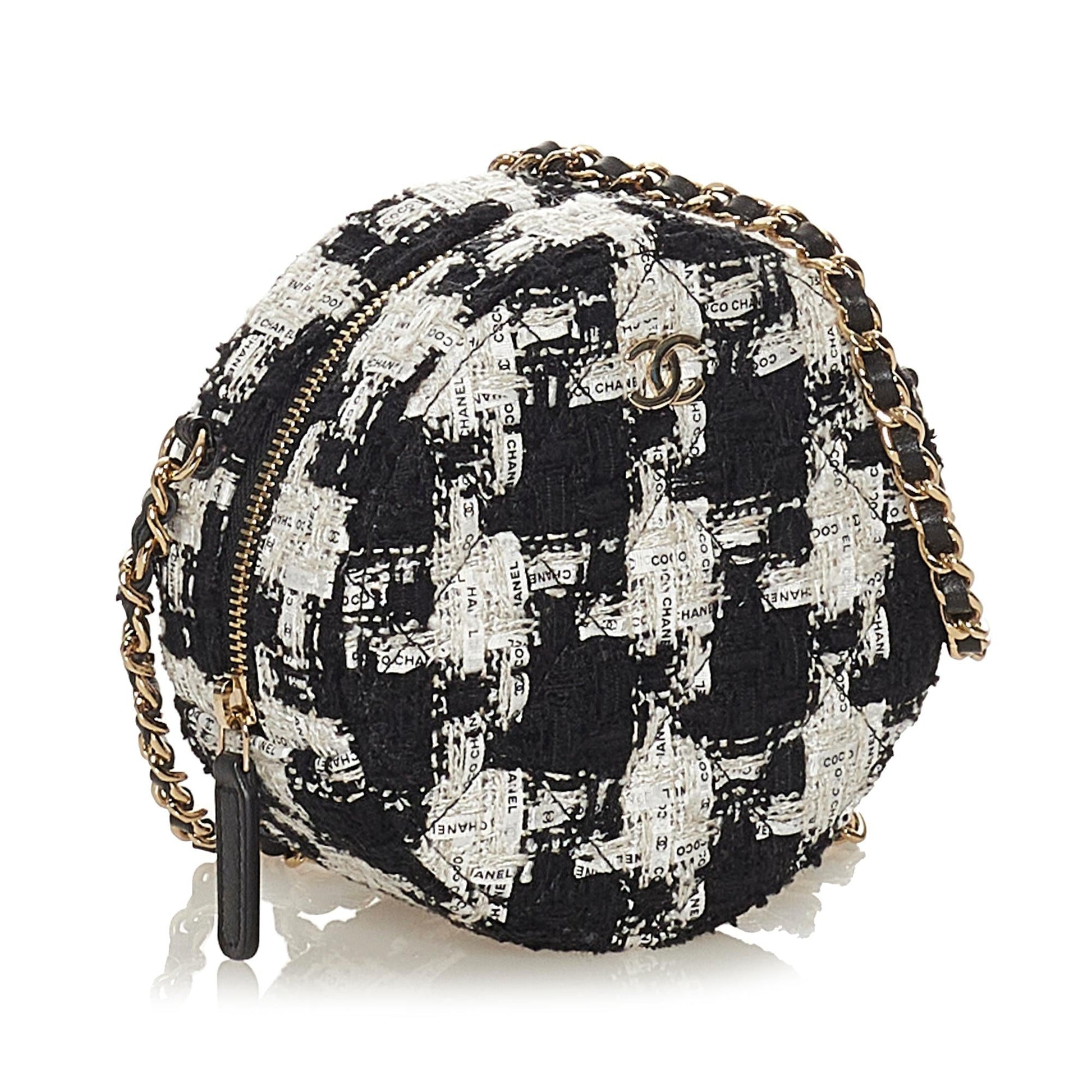 Chanel Round As Earth Tweed SHG-BGIGij Crossbody Bag